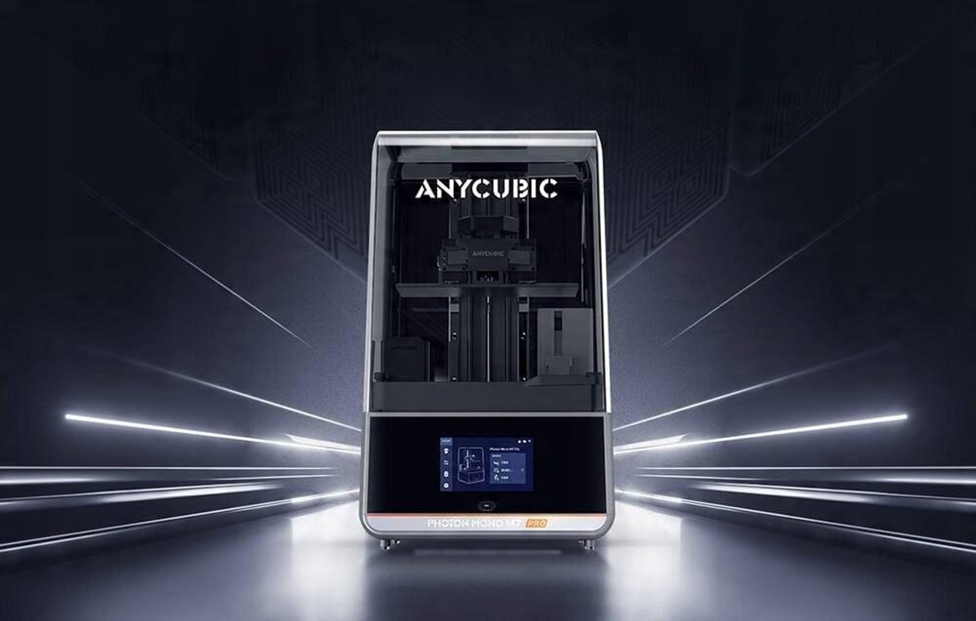 Anycubic Photon Mono M7 Pro, Stereolithografie (SLA), WLAN, Ethernet/LAN, USB Anschluss, Sichtfenster, 240 W