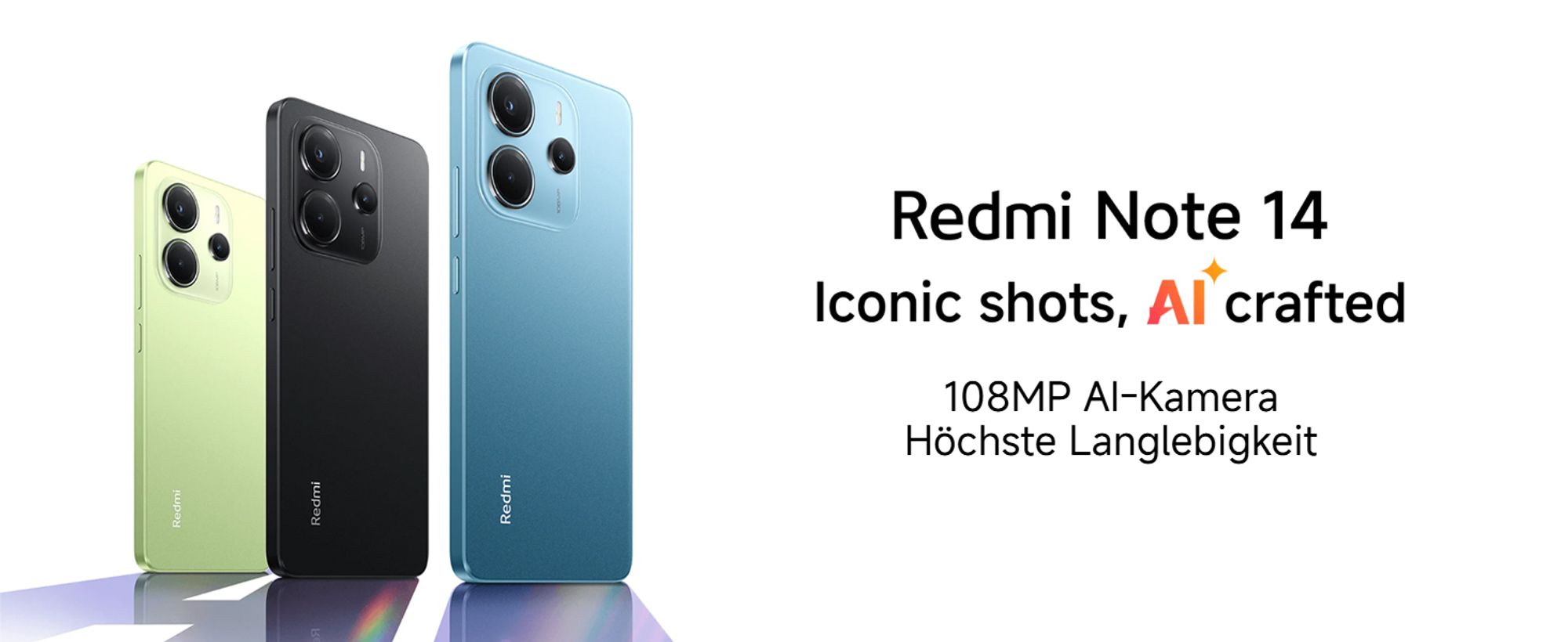 Redmi Note 14 256GB (Lime Green, HyperOS, 8 GB)