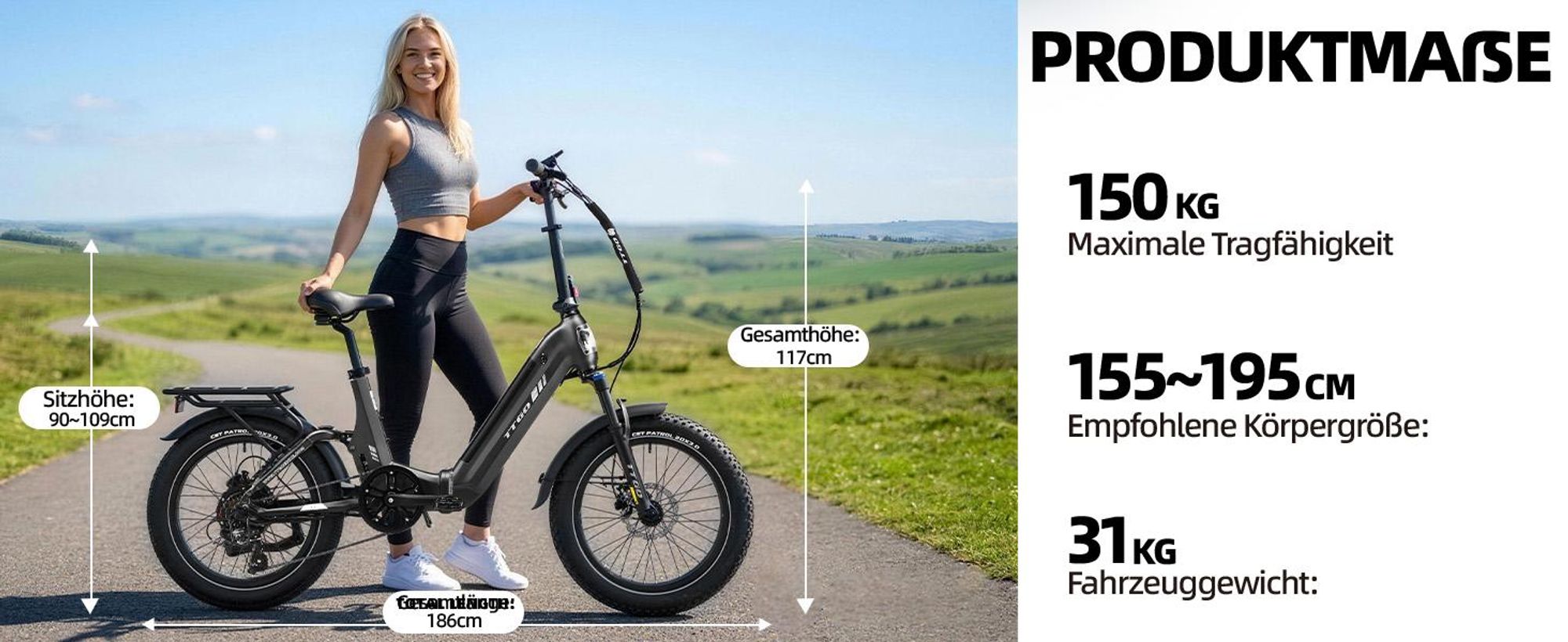 48V 15Ah E-Bike Softtail-Federung 7-Gang Getriebe 20 *4.0" Fett 70Nm Drehmomentsensor E Bike Elektrofahrräder Klappräder E-bike Federgabel mit Lockout