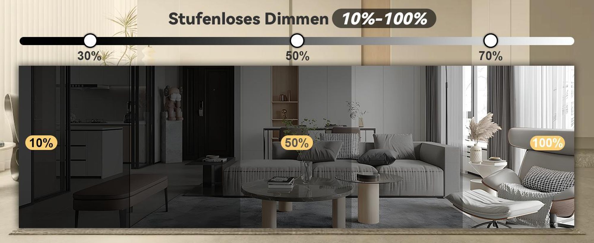 ZMH Deckenleuchte LED Deckenlampe Schlafzimmer 46W Schlafzimmerlampe Dimmbar mit Fernbedienung Modern Vierblättrige Blume Design Flurlampe Weiß Wohnzimmer Deckenlampen für Büro Kinderzimmer Flur