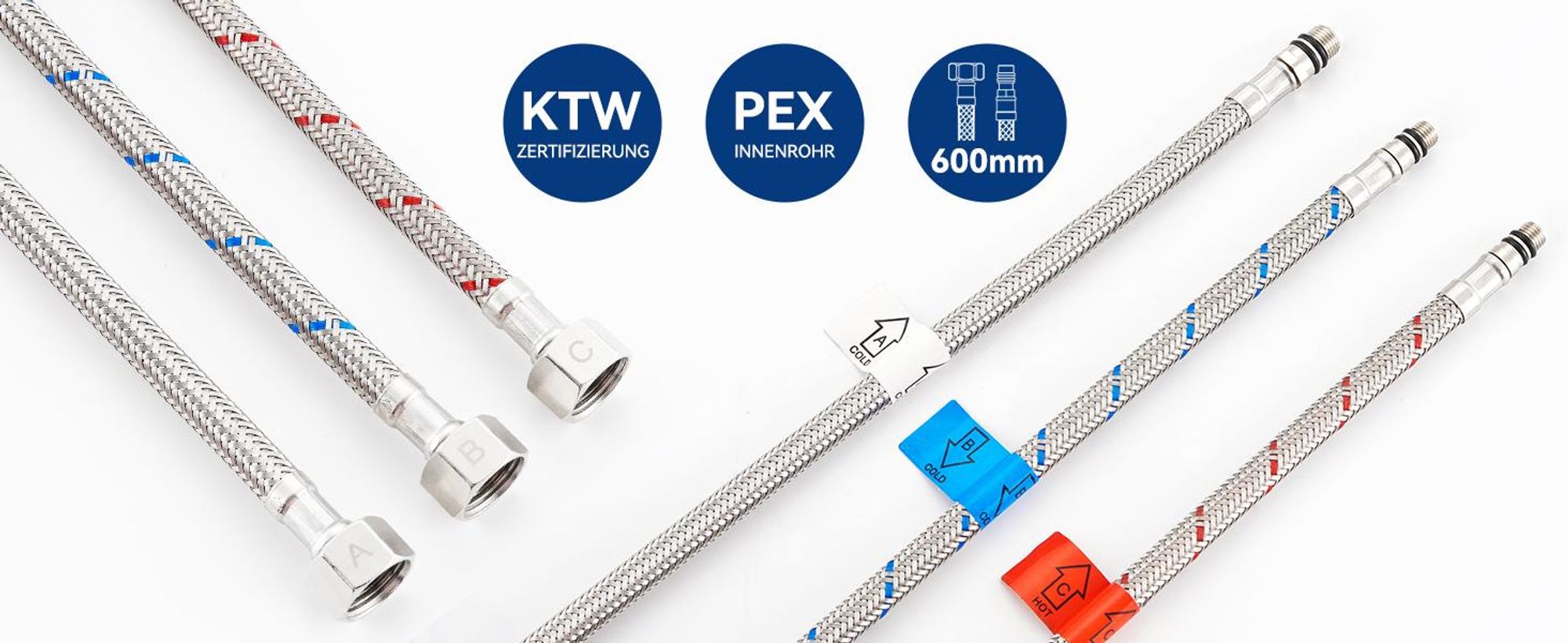 Auralum Niederdruck Wasserhahn Küche Armatur 360° Schwenkbar Küche Mischbatterie Einhebelmischer für Wasserboiler konzipiert, für Küche/Badezimmer
