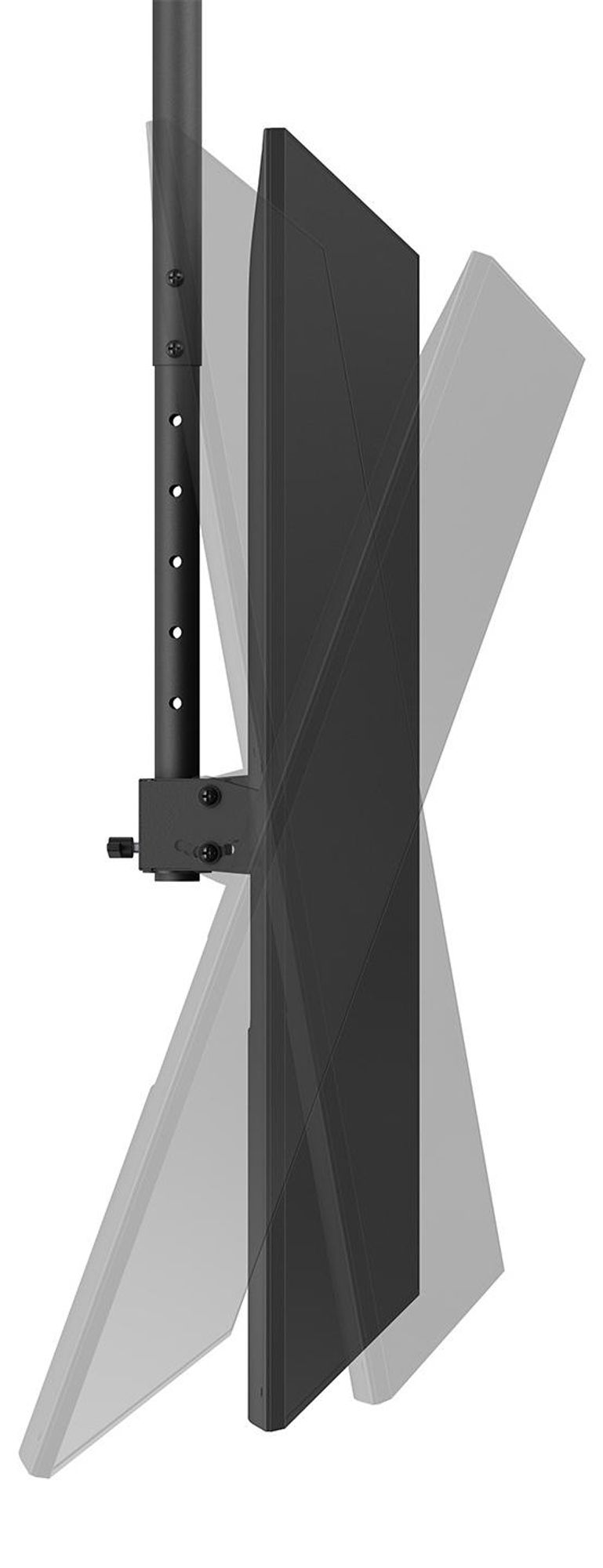 Deckenhalterung für Fernseher von Maclean max. Tragkraft 50 kg 37–75" max. VESA 400 × 400 MC-175