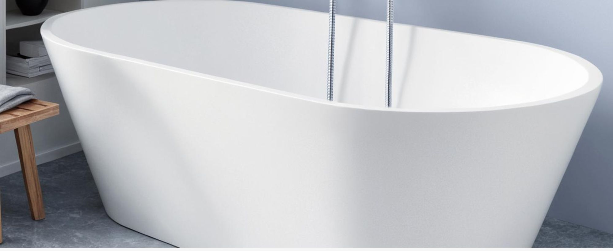 Badewannenarmatur, Badewanne Duschset, Duschsystem Duschset, Badewannen Amaturen Set, 5 Funktionen, mit Duschbrause und 1.5m Schlauch