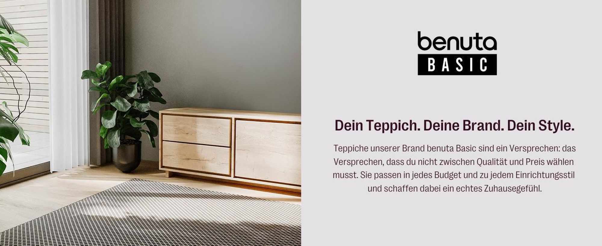 benuta Vintage Teppich Wohnzimmer Suki Creme/Braun 300x400 cm Wohnzimmerteppich Schlafzimmer weich orientalisch Rechteckig