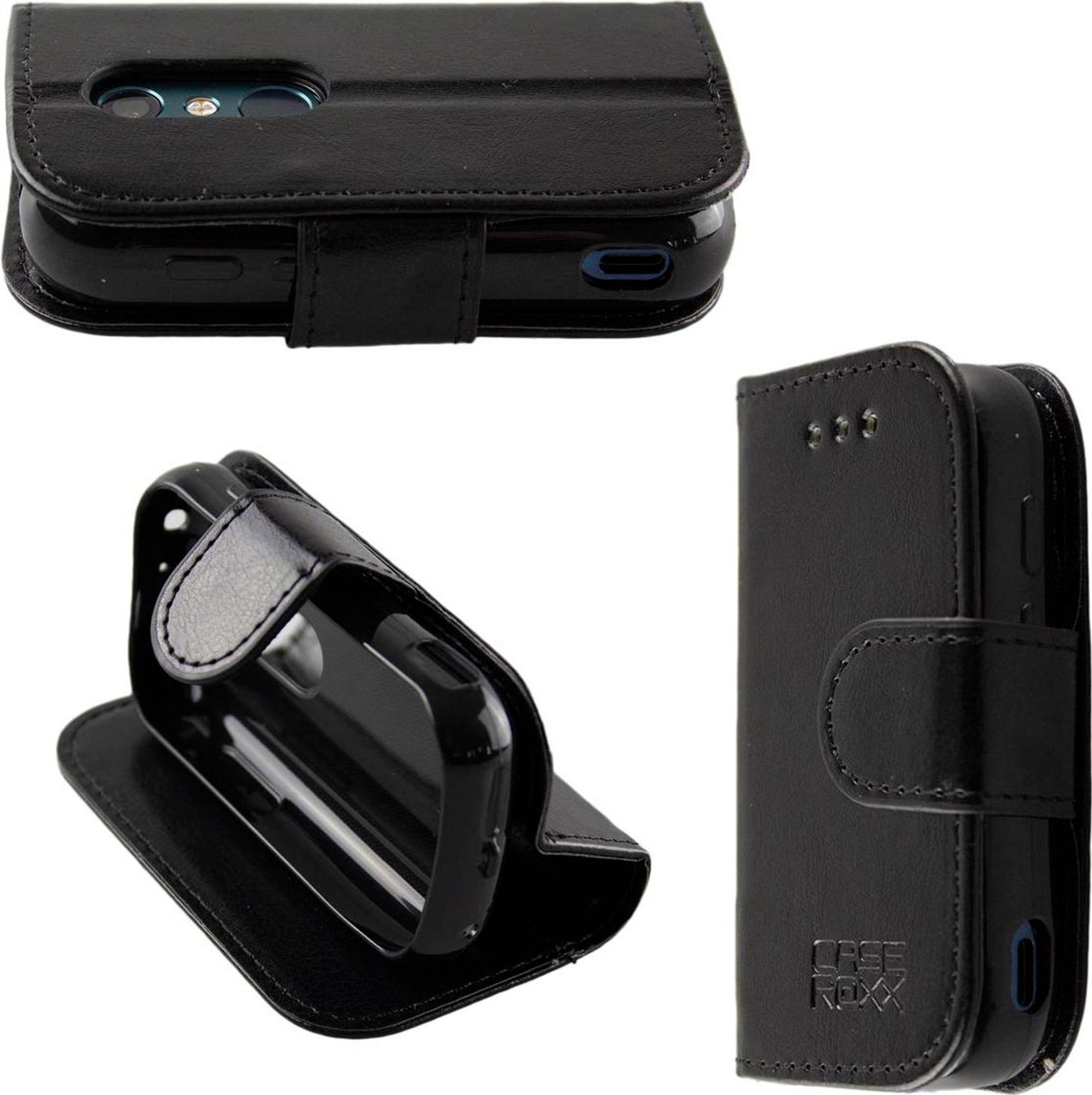 caseroxx Handy Hülle Tasche kompatibel mit Unihertz Jelly 2 Bookstyle-Case Wallet Case Bild 1