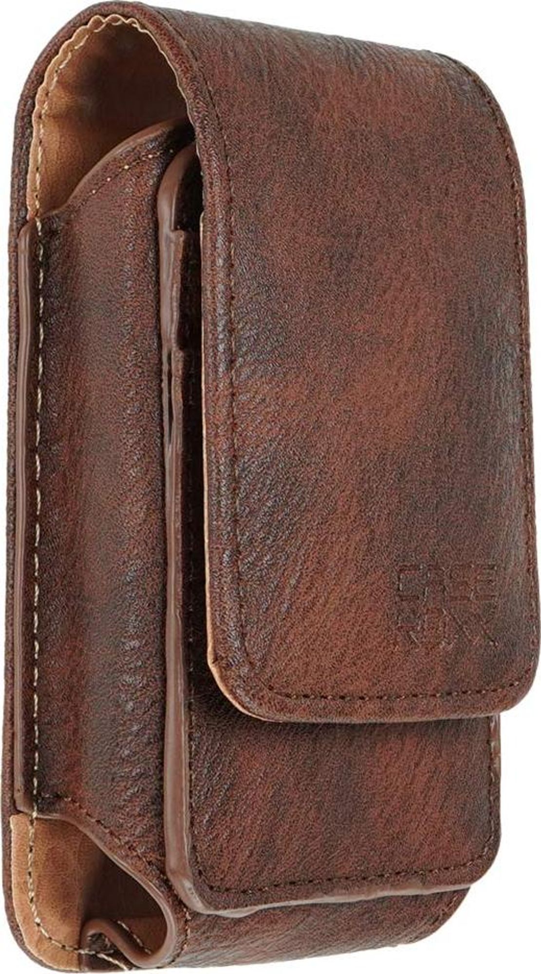 caseroxx Handy-Tasche für Senioren Mobiltelefone von diversen Herstellern - Doro - Nokia - Emporia - Beafon - SPC - etc. mit Gürtelschlaufe in verschiedenen Farben braun Bild 4