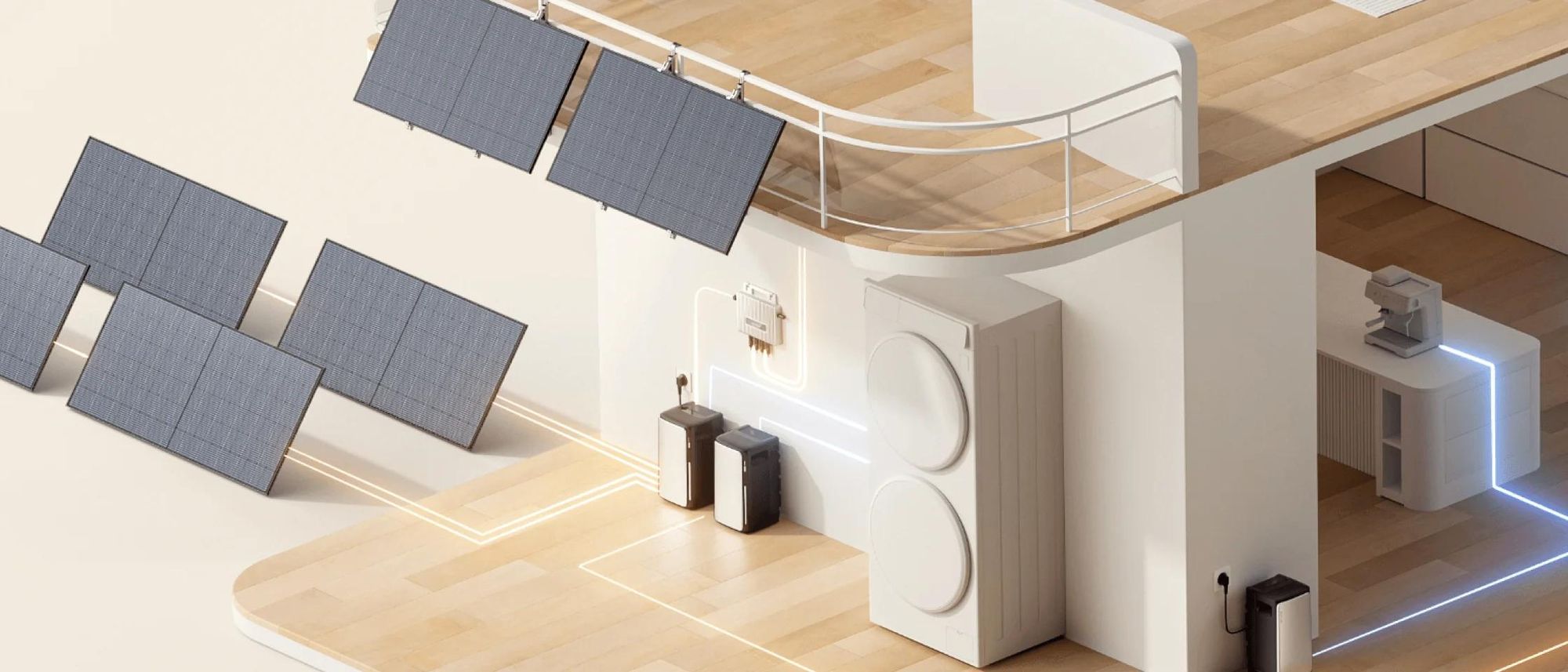 Powerness® zasobnik do elektrowni balkonowej 1920Wh EcoFlow Stream AC Pro All-in-One zasobnik do elektrowni balkonowej
