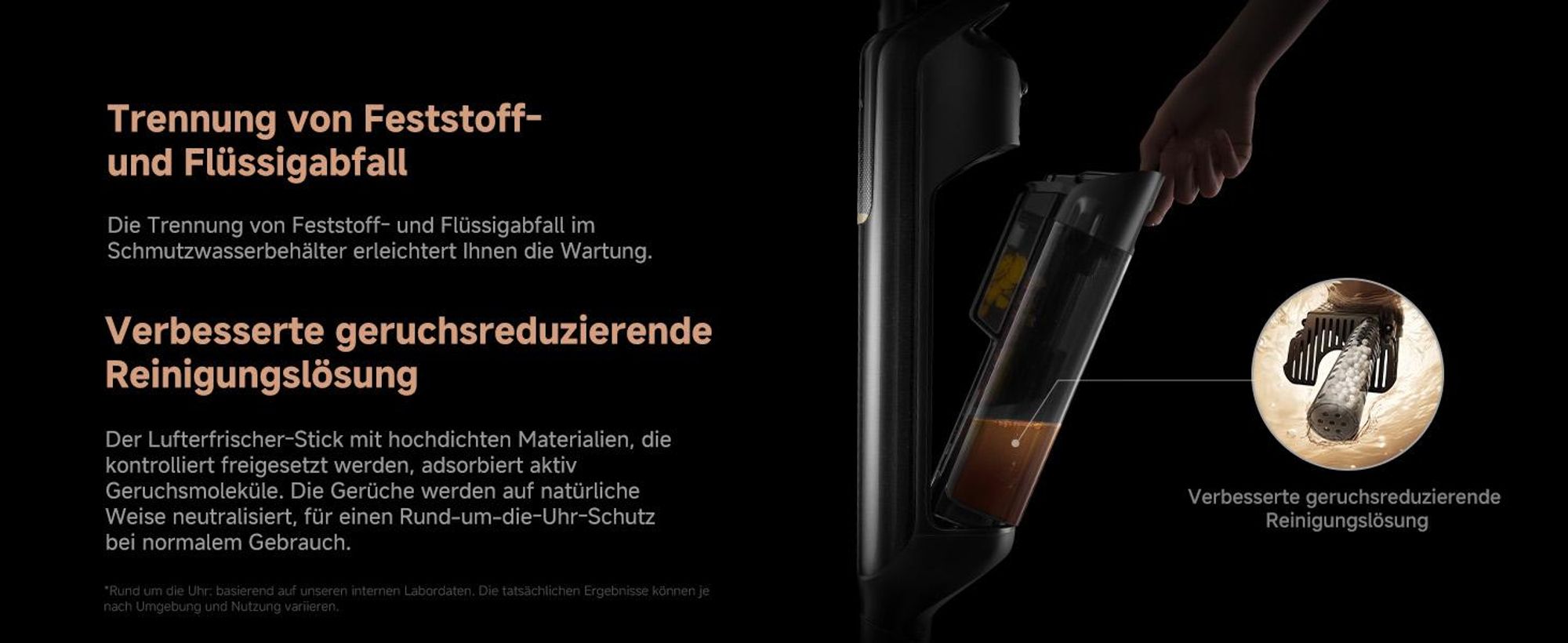 MOVA M50 Ultra Nass- & Trockensauger, 22.000 Pa, Triple-Edge Reinigung, Klappgriff, inkl. Reinigungsflüssigkeit GRATIS