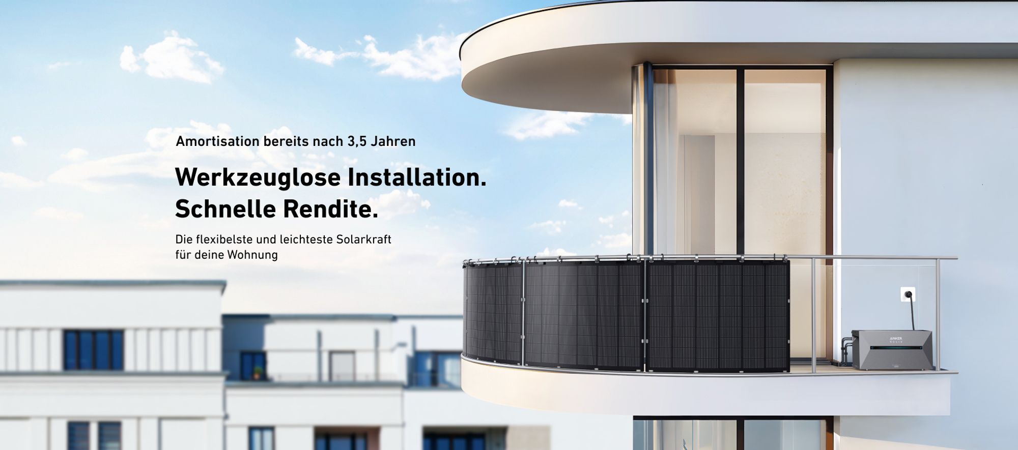 Flexibel Solarpanel 450W, Solarmodul 2x225W für Balkon Dach Wand und Wohnmobil, IP68 Wasserdicht Photovoltaik 213°Biegung