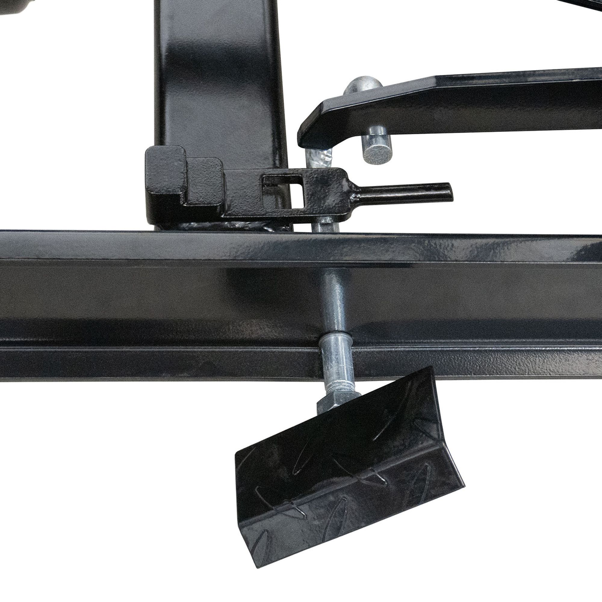 Weber Hebebühne Motorrad 2,20 Klassik Serie 450 schwarz bis 450kg hydraulisch Auffahrrampe abnehmbar wartungsarm Motorradhebebühne Montageständer