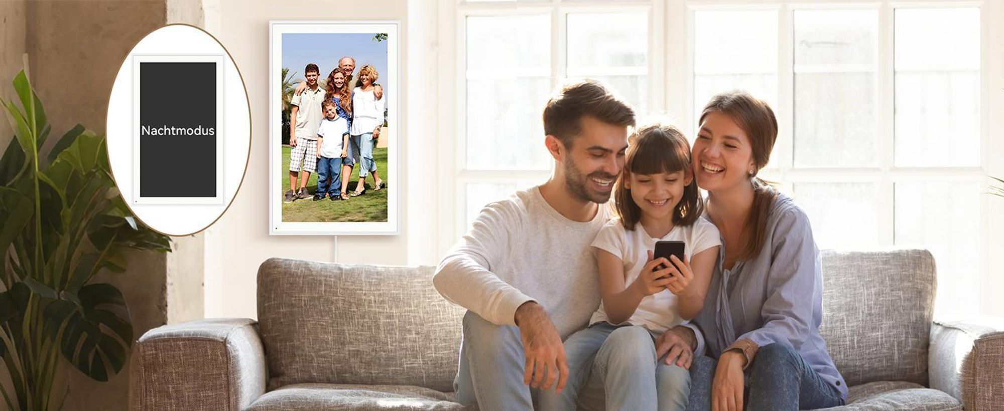 TABWEE P10 und P15 Kombi: Digitaler Kalender, 10,1" & 15,6" Displays, Fotoalbum & Belohnungssystem, 1280x800, 16:10, Multi-Device-Sync und Sharing