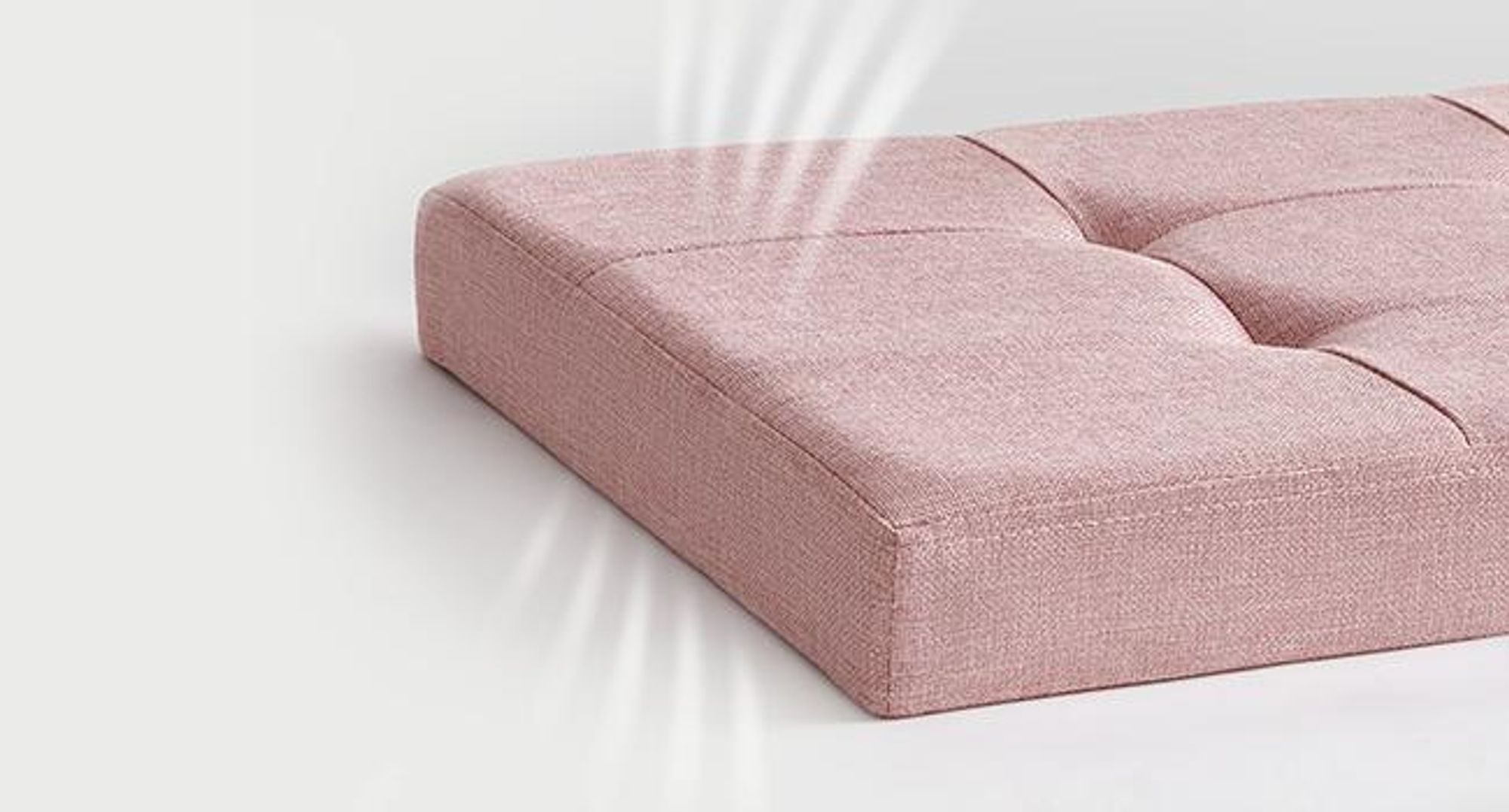 SONGMICS Sitzhocker mit Stauraum, klappbare Sitzbank, 38 x 110 x 38 cm Fußbank, Aufbewahrungsbox, bis 300 kg belastbar, für Wohnzimmer Schlafzimmer