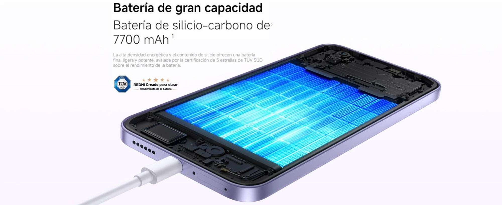 Redmi Note 17 4G - Color turquesa cielo - 4 GB de RAM / 128 GB de almacenamiento interno