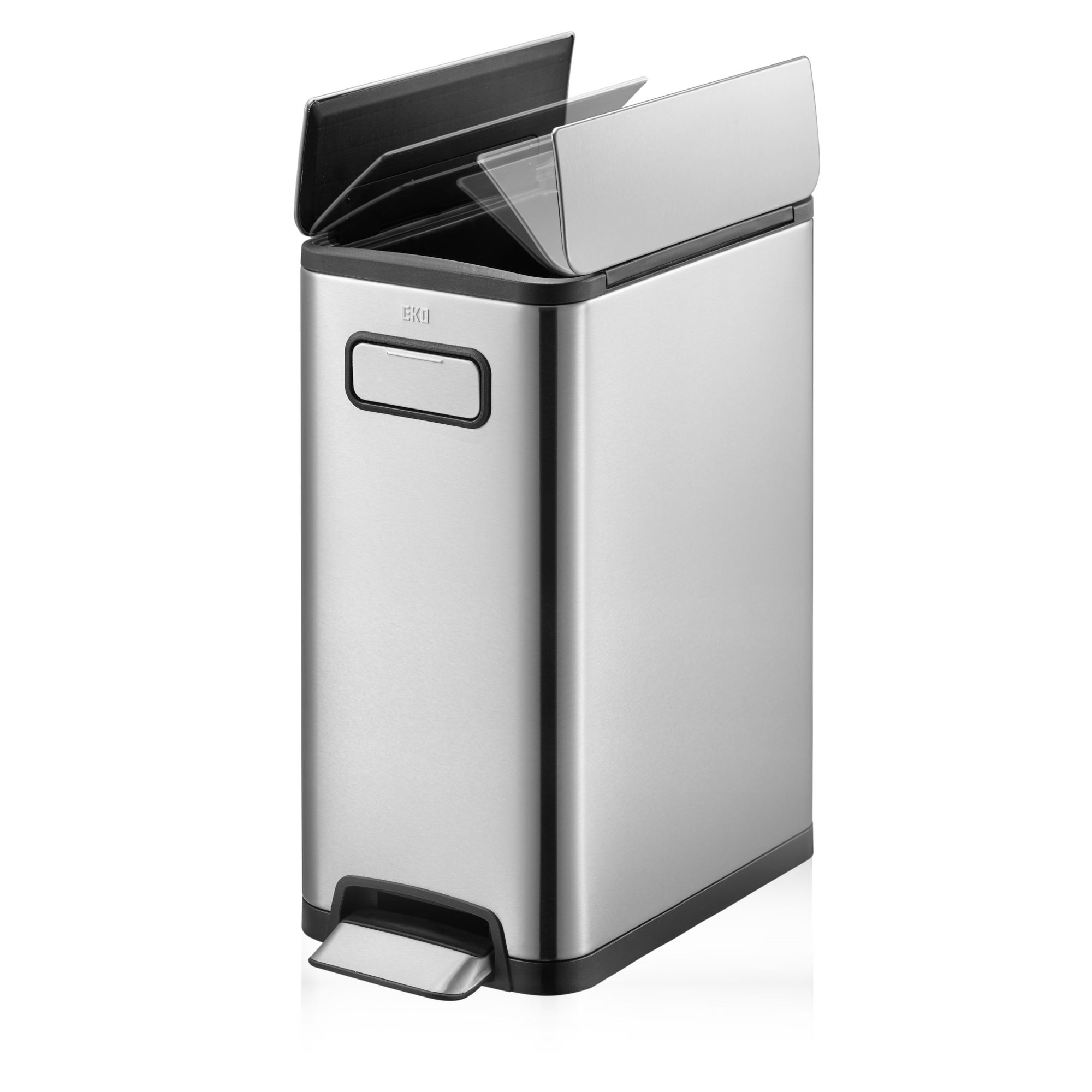 EKO - Ecofly pedaalemmer, 30 liter - RVS - Mat roestvrij staal