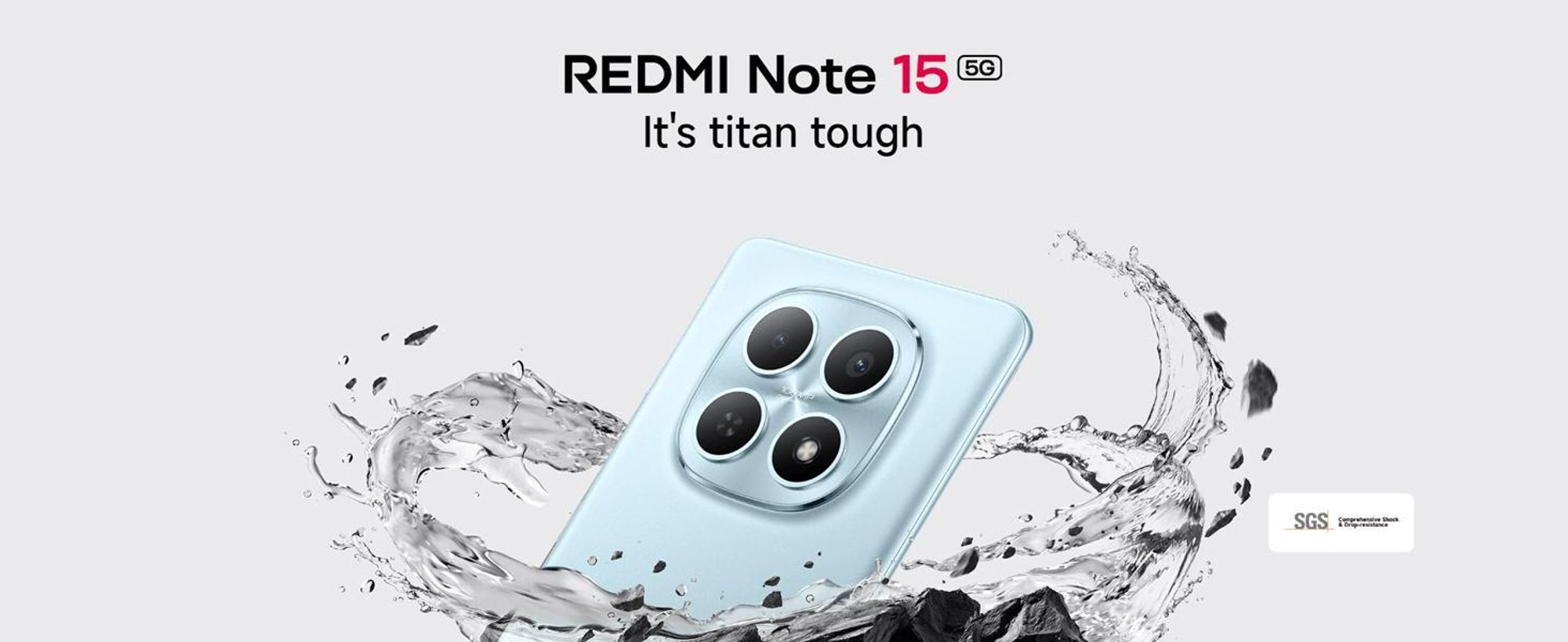Xiaomi Redmi Note 15 5G 256GB glacier blue