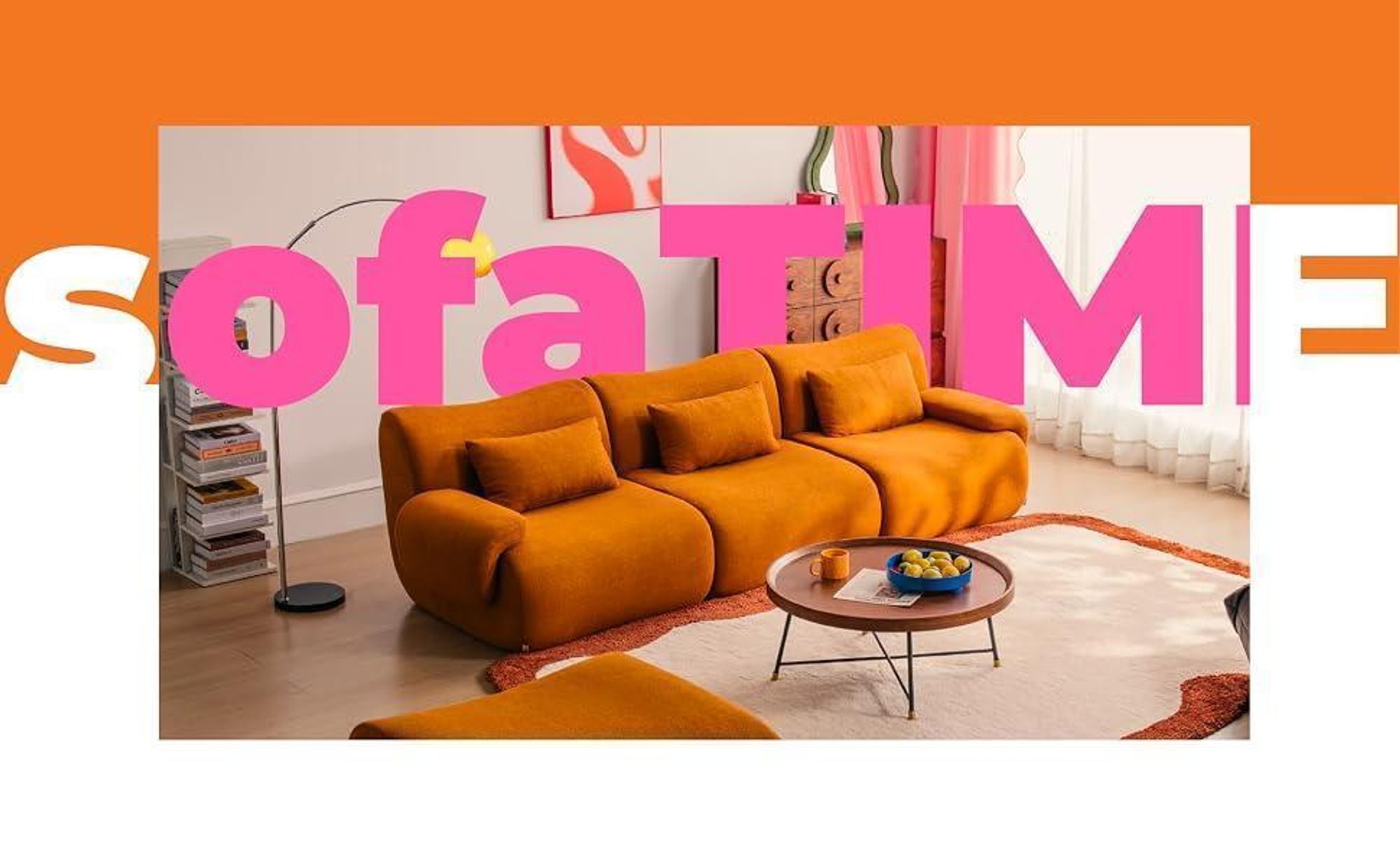 Canapé d'angle modulaire 3 places MILYSOFA SOFATIME avec méridienne, tissu bouclé raffiné, bleu foncé