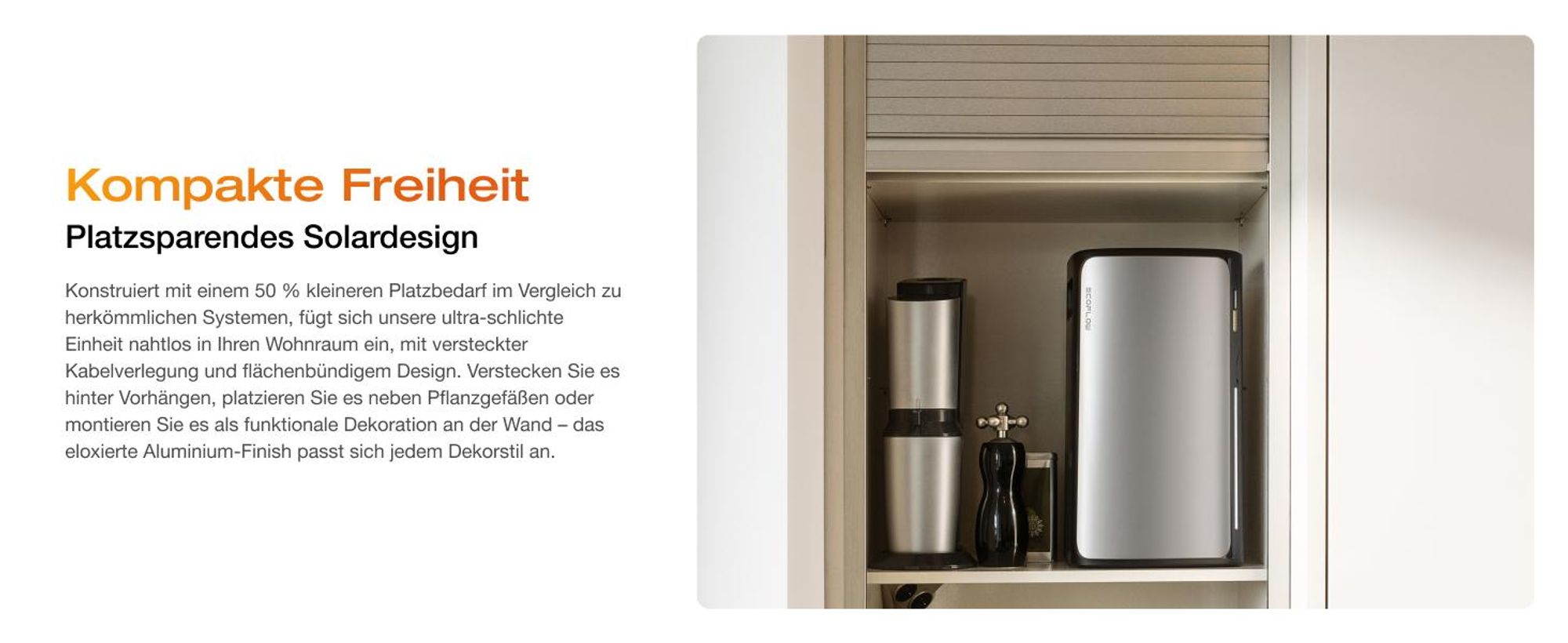 EcoFlow STREAM Ultra Balkonkraftwerk mit Batteriespeicher 1,92 kWh, 2800 W Solar, 1200 W AC, LFP-Akku, 6000 Zyklen, IP65 (Generalüberholt)