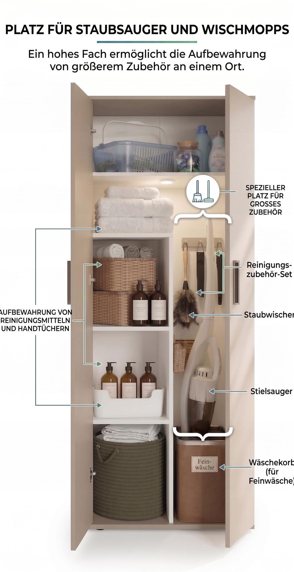 Ideal für die Speisekammer