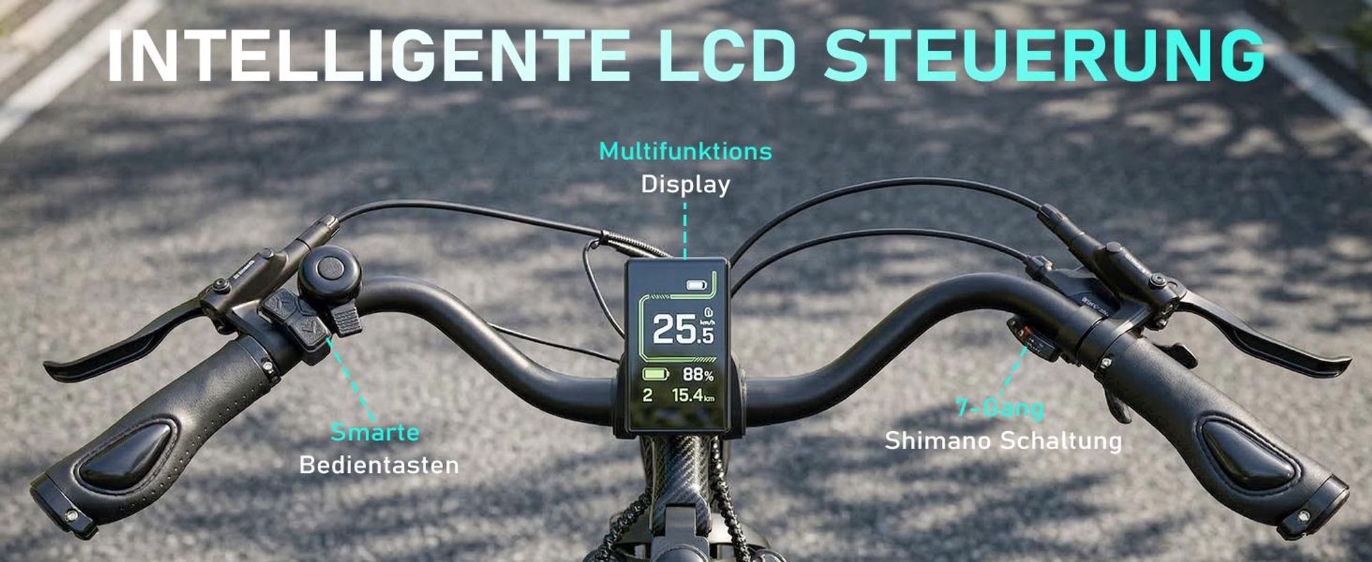 Maxtron Marathon 28" E-Bike Citybike, Bafang Heckmotor, 36V 22.5Ah (810Wh) Akku, bis 160km, Hydr. Scheibenbremsen, 7-Gang, Damen & Herren