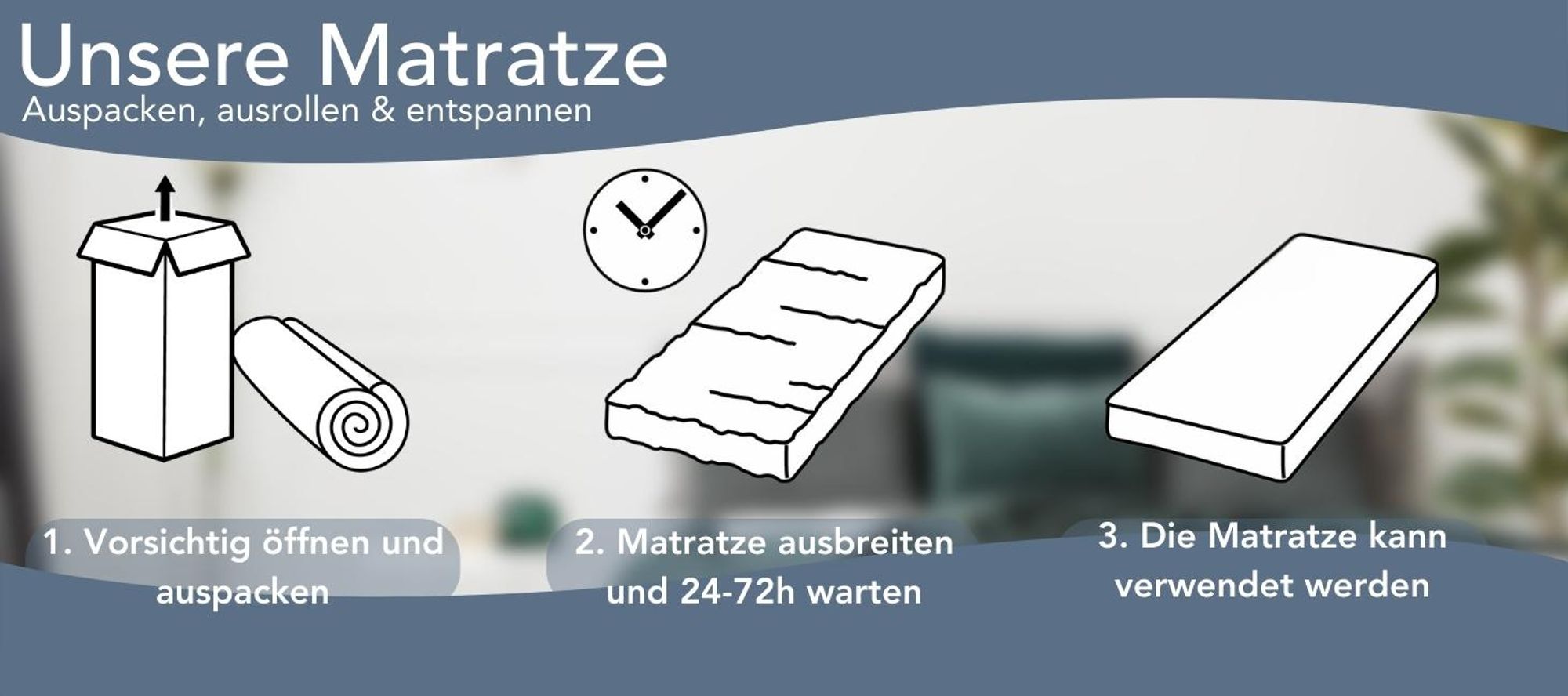 Punktelastische Kaltschaummatratze | 120 x 200 cm | 11cm | H2 | XDREAM Pure