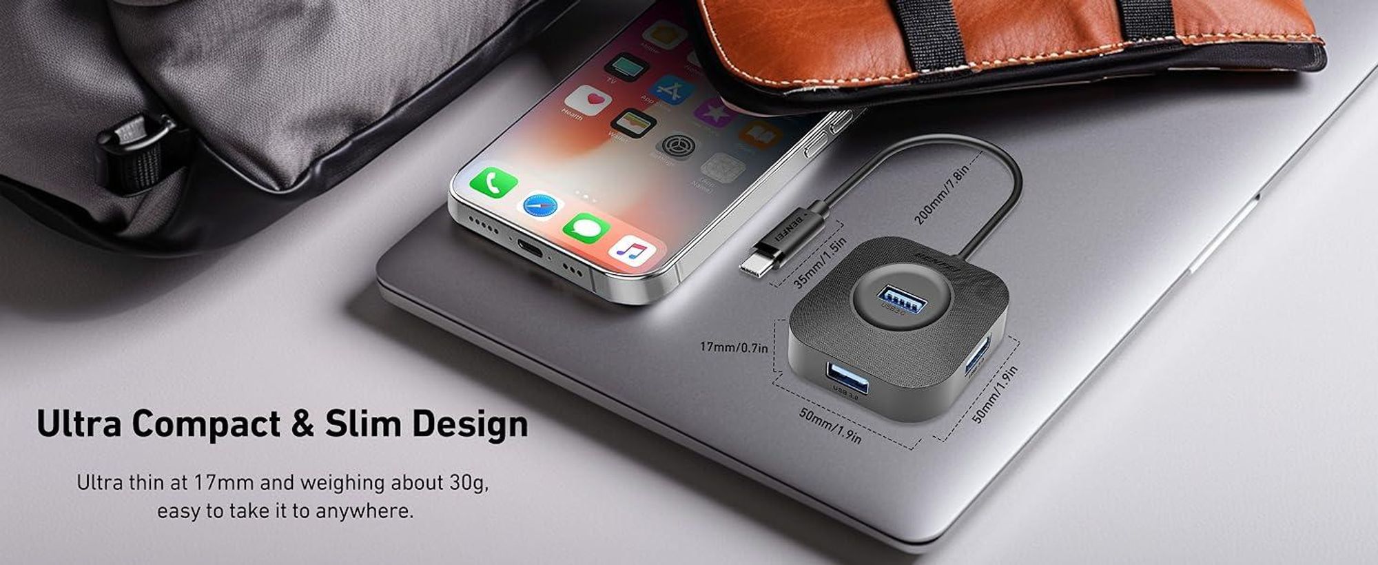 BENFEI Hubs USB C Hub 4 Port mit 5Gbps Datenübertragung