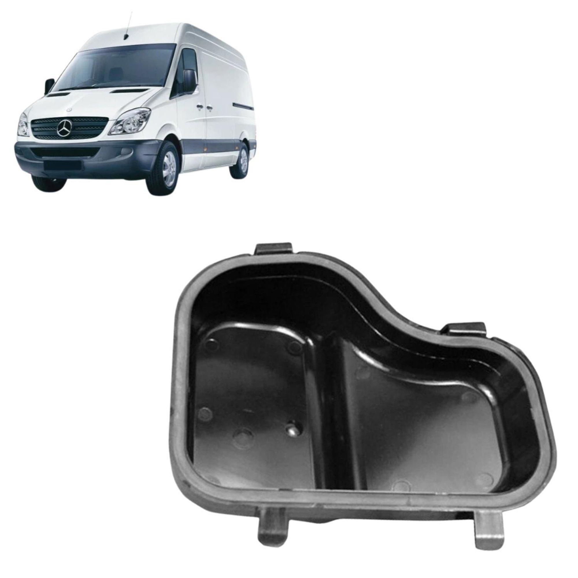 Satz Scheinwerfer Abdeckung Mercedes Sprinter W906 Vorne Scheinwerferabdeckung