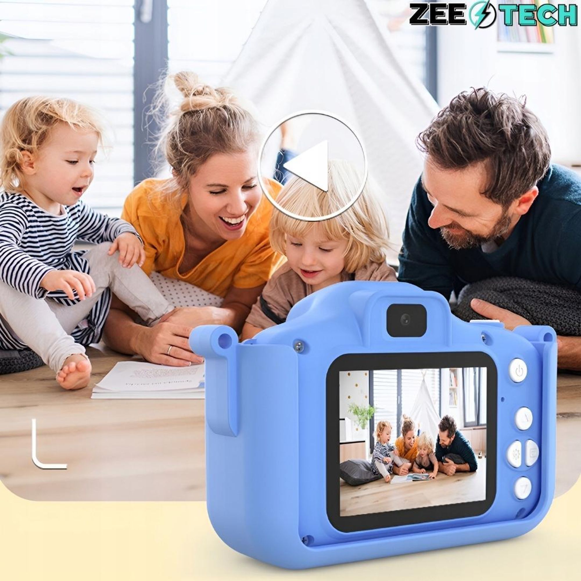 Digitale Fotokamera Für Kinder 40 Mp Spielkamera Mit Spielen + 32Gb Speicherkarte