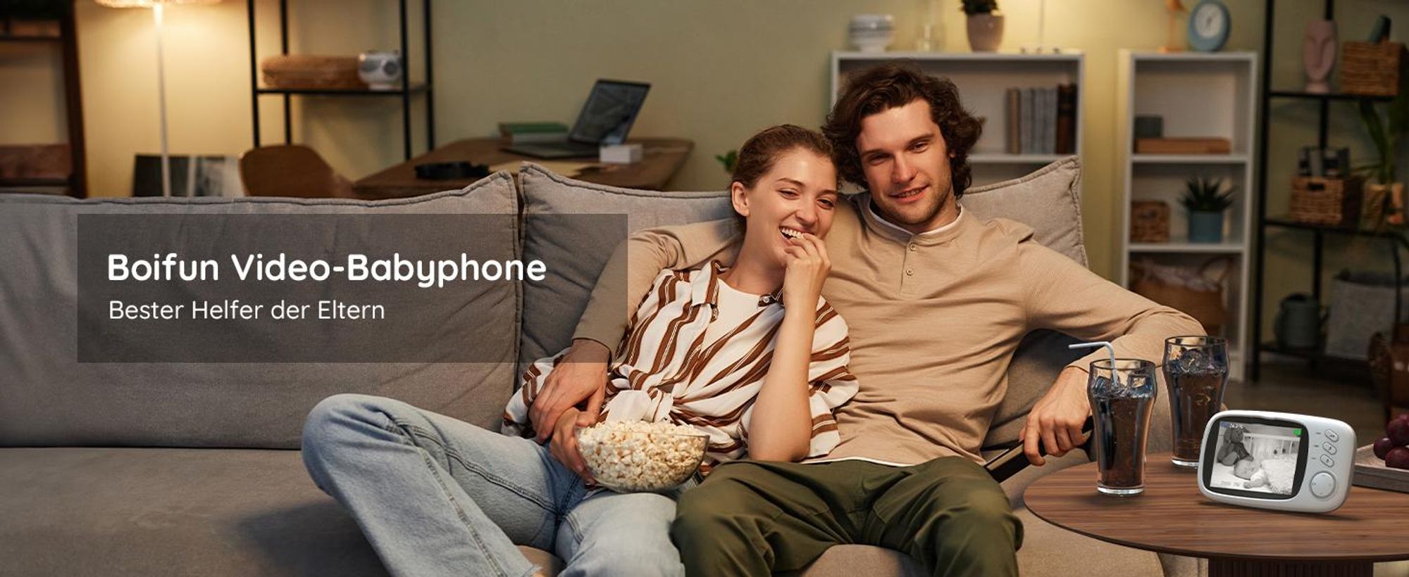 Babyphone Halterung Universal - Flexibler Ständer Für Baby-Kameras & Smartphones