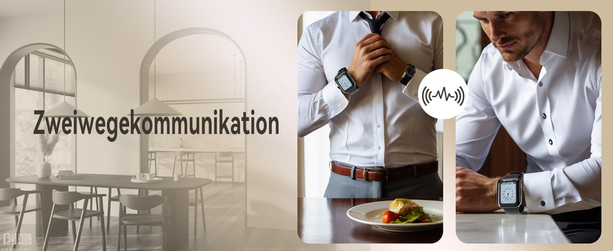 Retekess TD113-TD154 Kellnerin Pager System, Restaurant Pager für Kellner, magnetische Aufladung, 262ft, stilvolle Touch-Farbbildschirm, 1 USB 5 Uhr