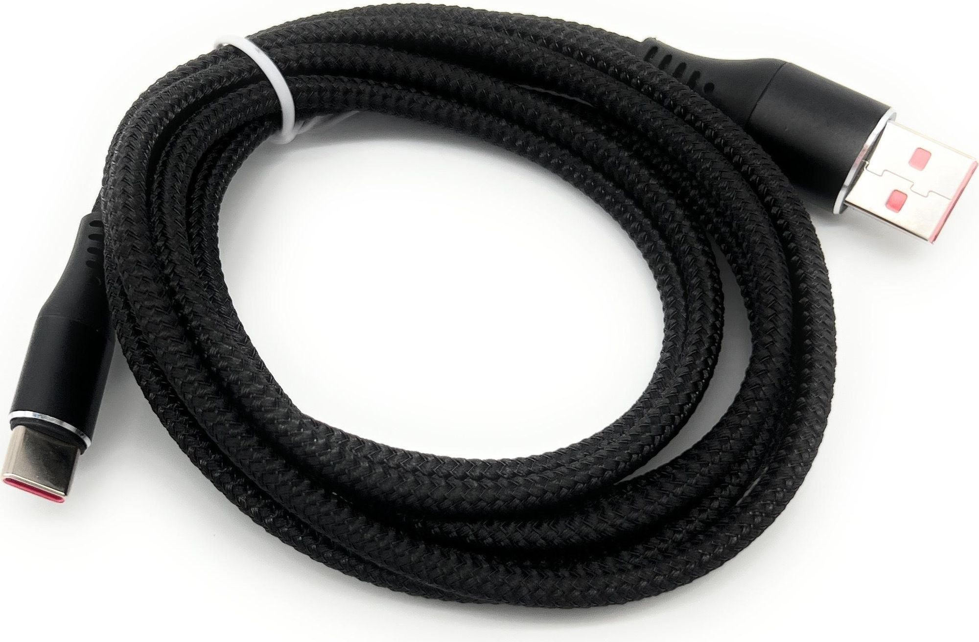 USB C Ladekabel Typ C auf USB C Datenkabel 0,5m 50cm Schnellladekabel Schwarz
