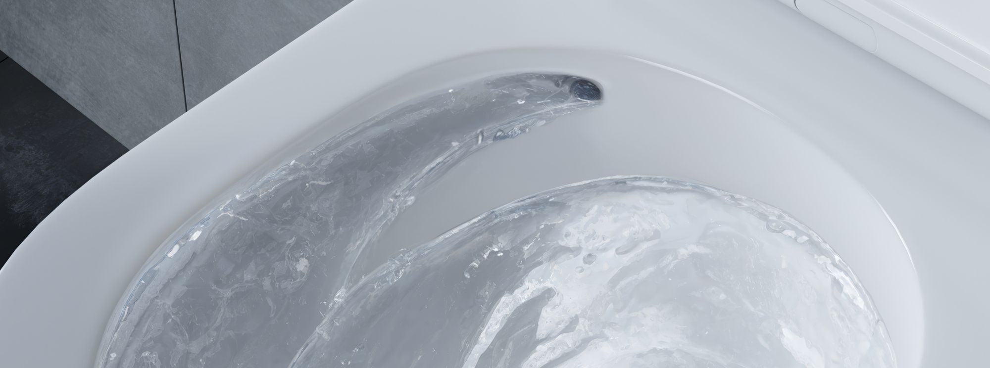 VILSTEIN Hänge WC Spülrandlos I Wand WC I Tiefspüler I inkl. abnehmbaren WC-Sitz mit Absenkautomatik