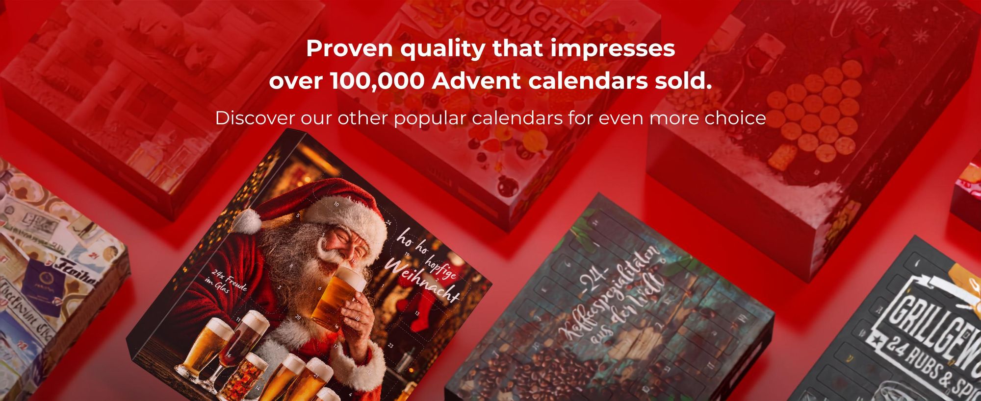 BOXILAND® pivní adventní kalendář 2026, 24 piv mezinárodní 0,33 l, set