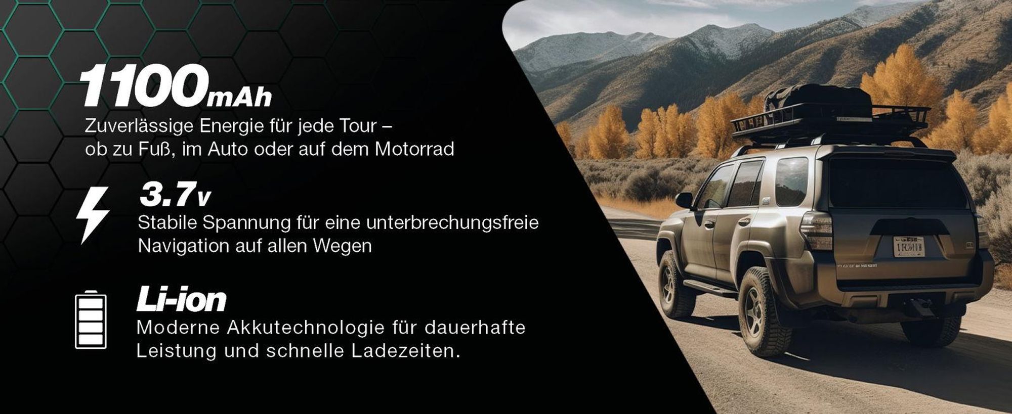 CELLONIC 1x Akku für Navigation Kompatibel mit TomTom Go 600, Go 610, NAVIGATOR 6, AHA11111010 - (1100mAh, 3.7V)