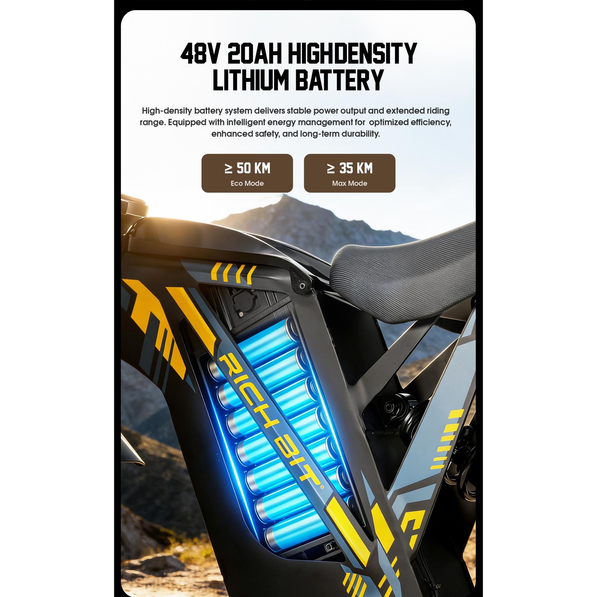 V9 Elektro‑Enduro‑Motorrad für Erwachsene, 48V 20Ah, 17‑Zoll professionelle Geländereifen, vollständiges Federungssystem, hydraulische Scheibenbremsen