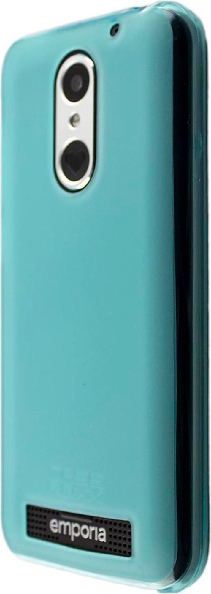 caseroxx Schutz-Hülle TPU-Hülle kompatibel mit Emporia Smart 4, Gummi Handy Tasche hellblau Bild 3