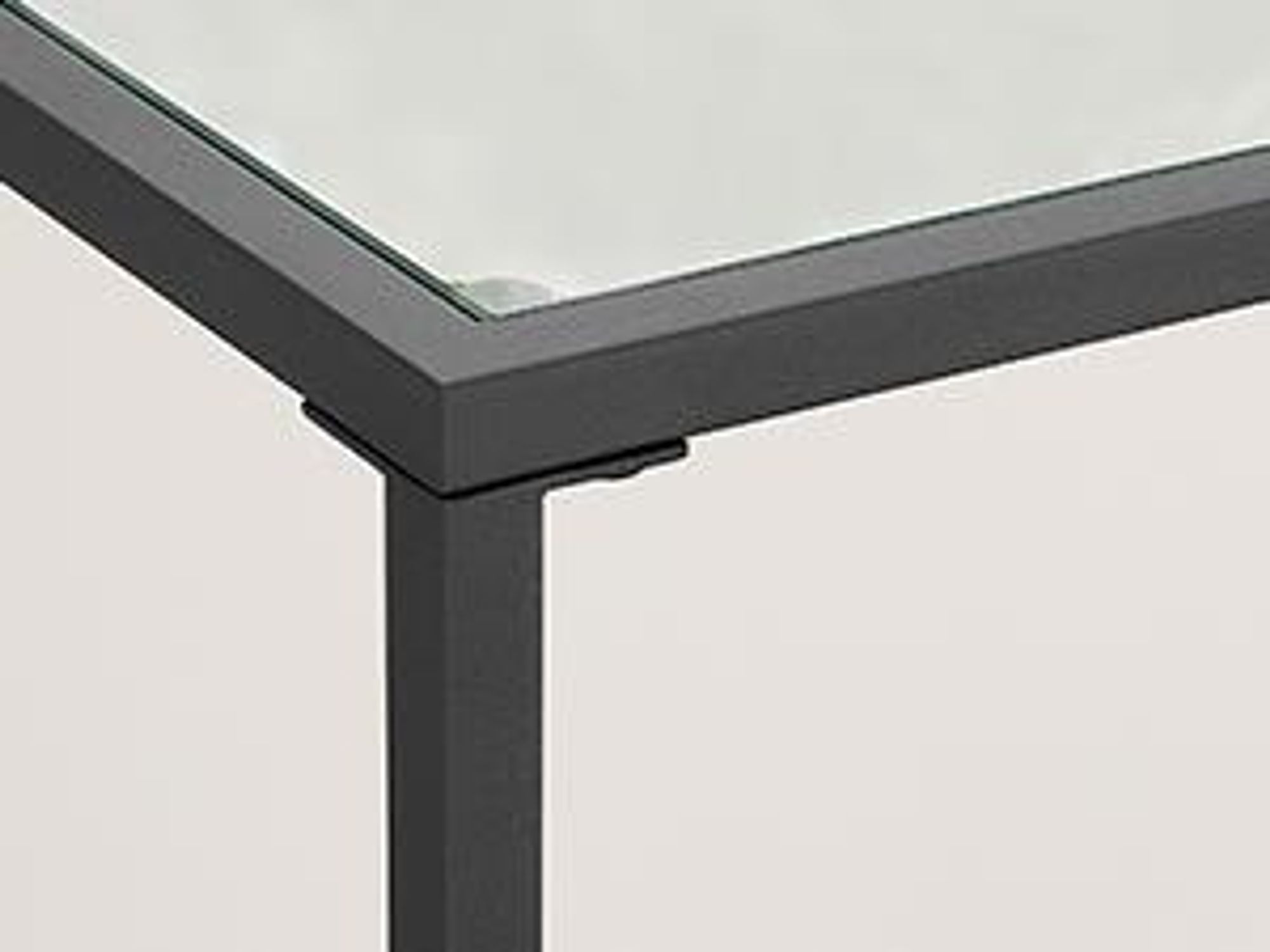 VASAGLE Konsolentisch Beistelltisch, 100 x 35 x 80 cm modern Sofatisch