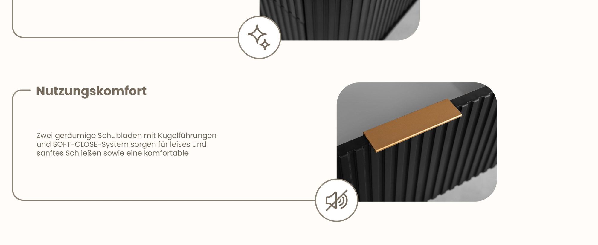Badezimmerschränke 120cm Schwarz Matt Holz Unterschränke Waschtisch