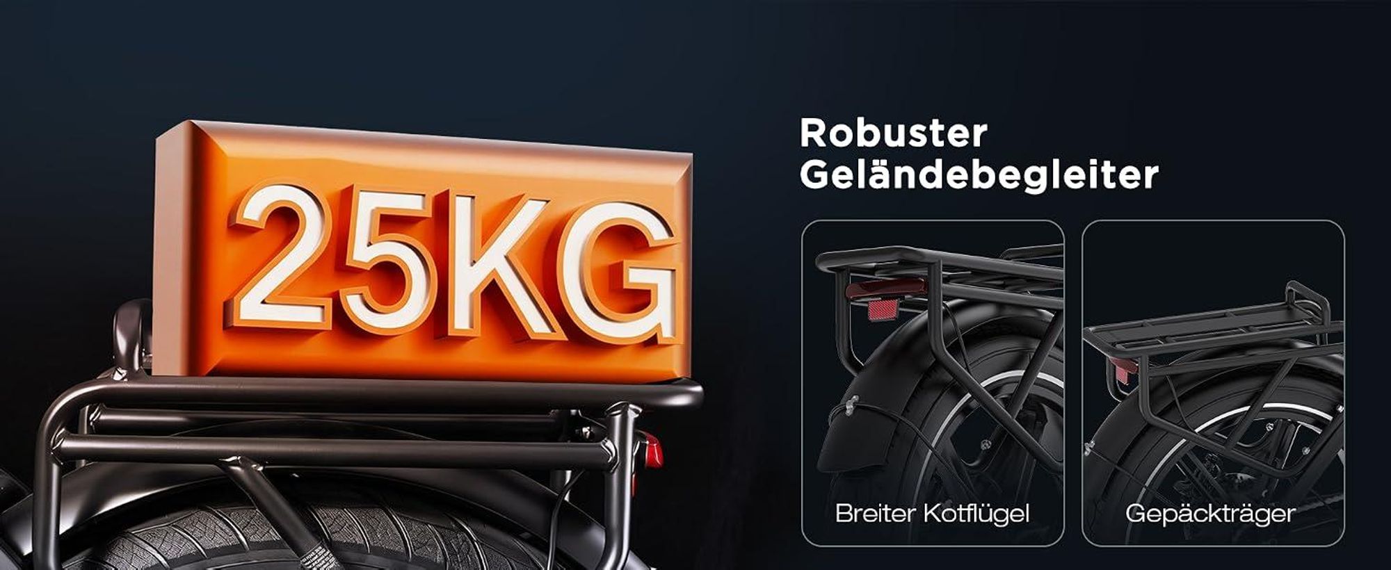 HITWAY BK6SPRO E Bike,Elektrofahrrad Faltbares,All-Terrain E-Bike mit 20 *4,0 Zoll Fat Reifen,48V 18Ah Akku,250W Motor 25 km/h 7-Gang, 60-140 km