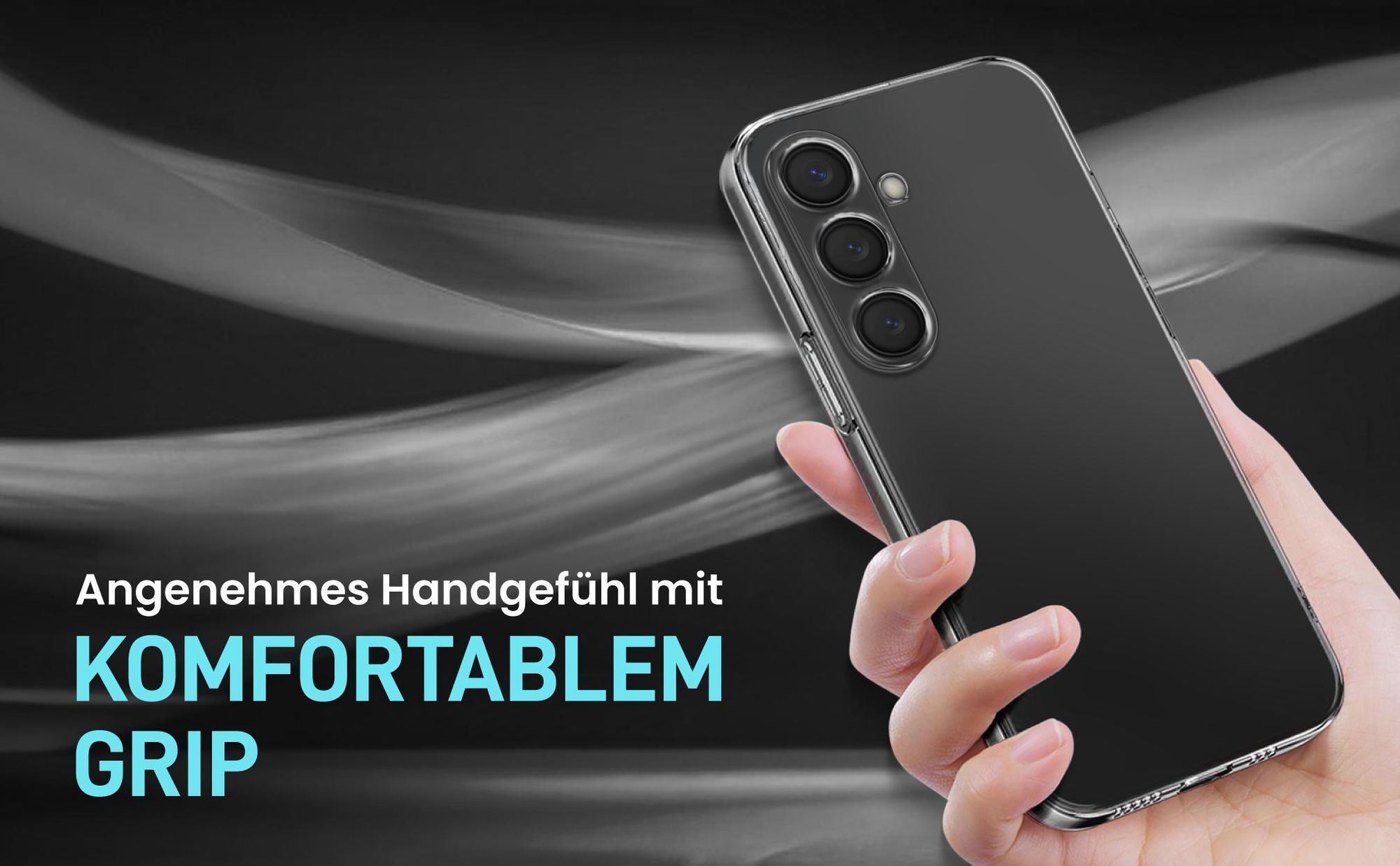 Case für Samsung Galaxy S26 FE aus strapazierfähigem und schmutzabweisendem Material