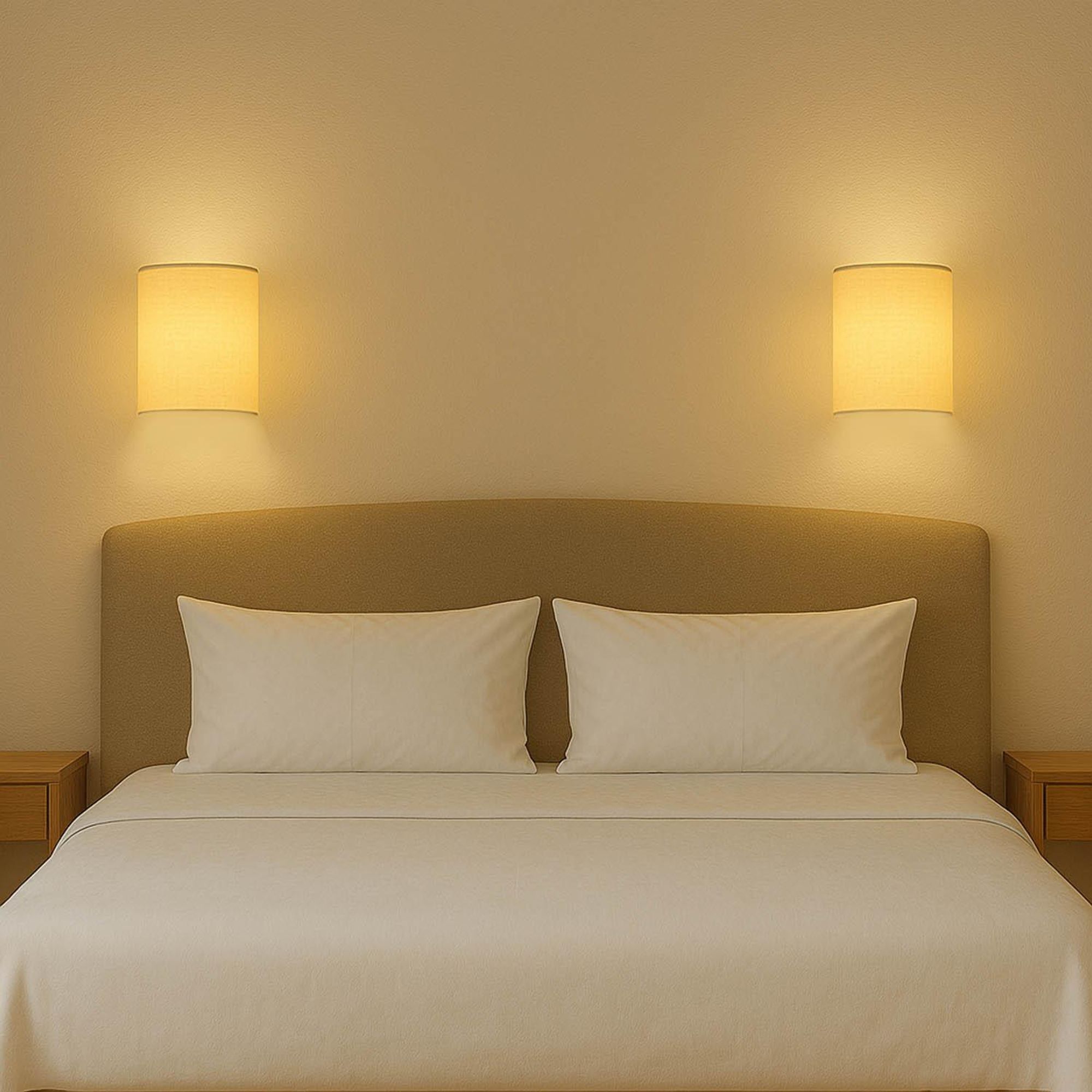 Ideal als blendarme Innenleuchte über dem Bett im Schlafzimmer
