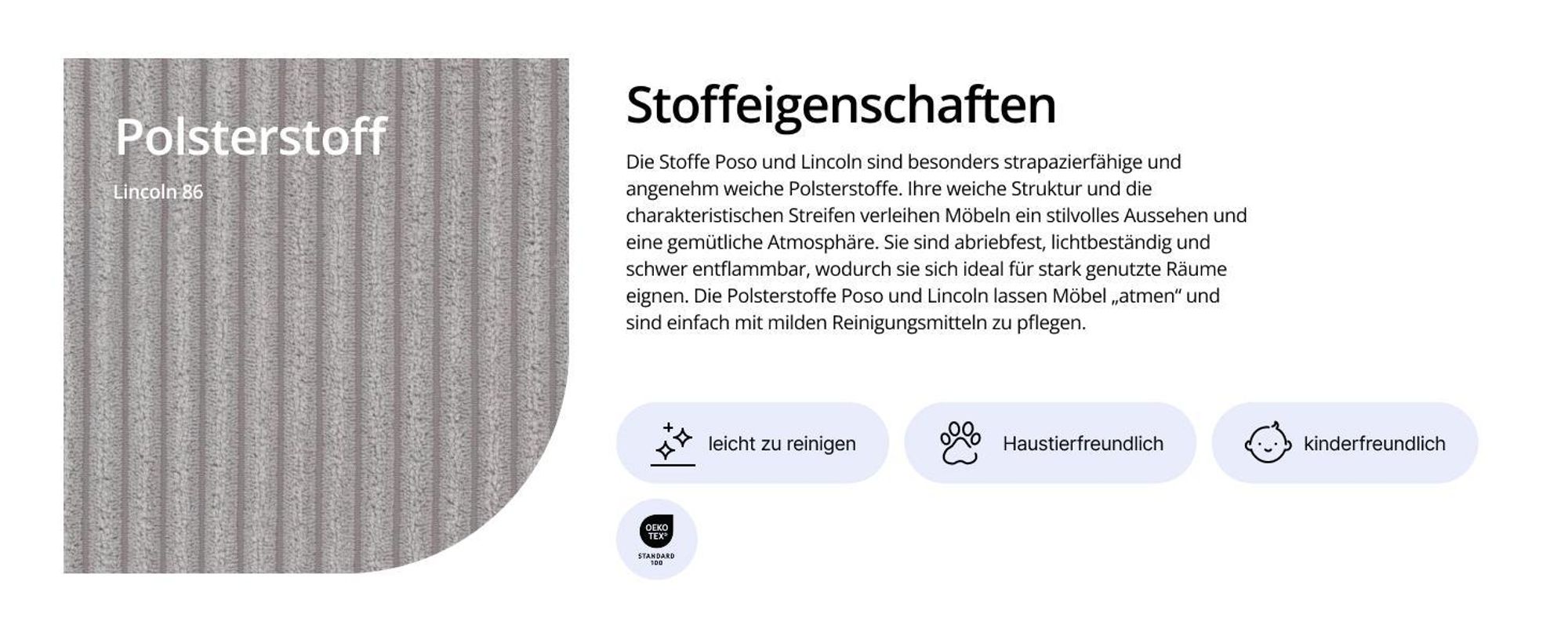Polsterstoff LINCOLN