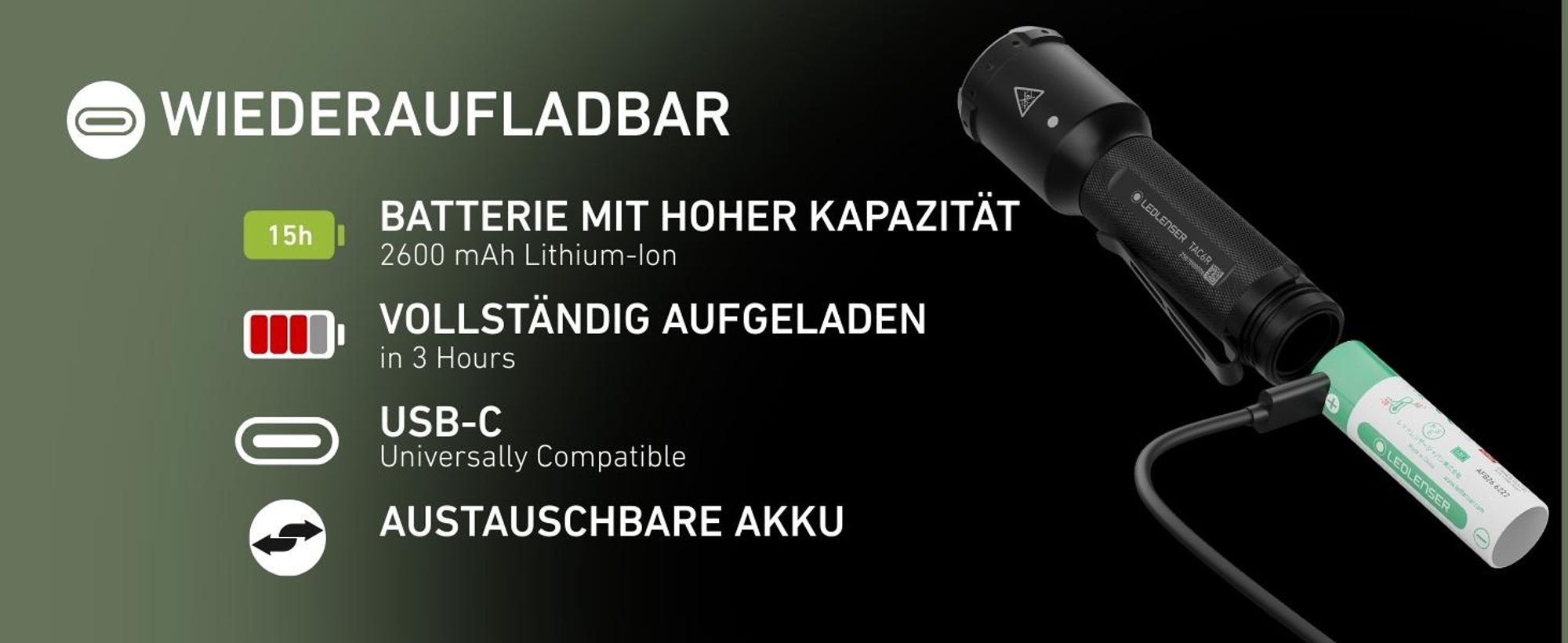 Wiederaufladbar