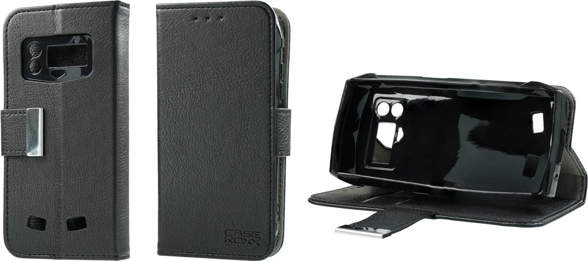 caseroxx Handy Hülle Tasche kompatibel mit Doogee Smini Bookstyle-Case Wallet Case Bild 1