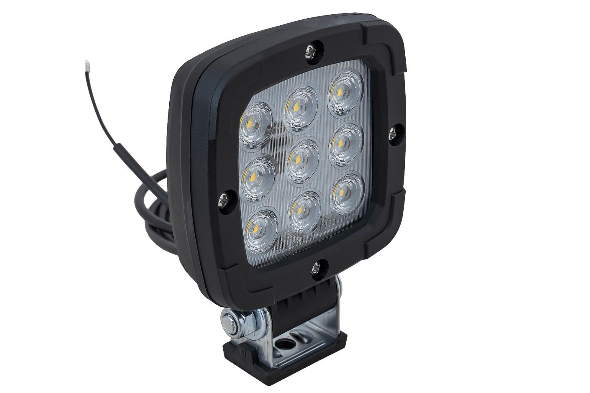LED-Arbeitsscheinwerfer-Reflektor FRISTOM FT-036 SLIM 9xLED 1400lm
