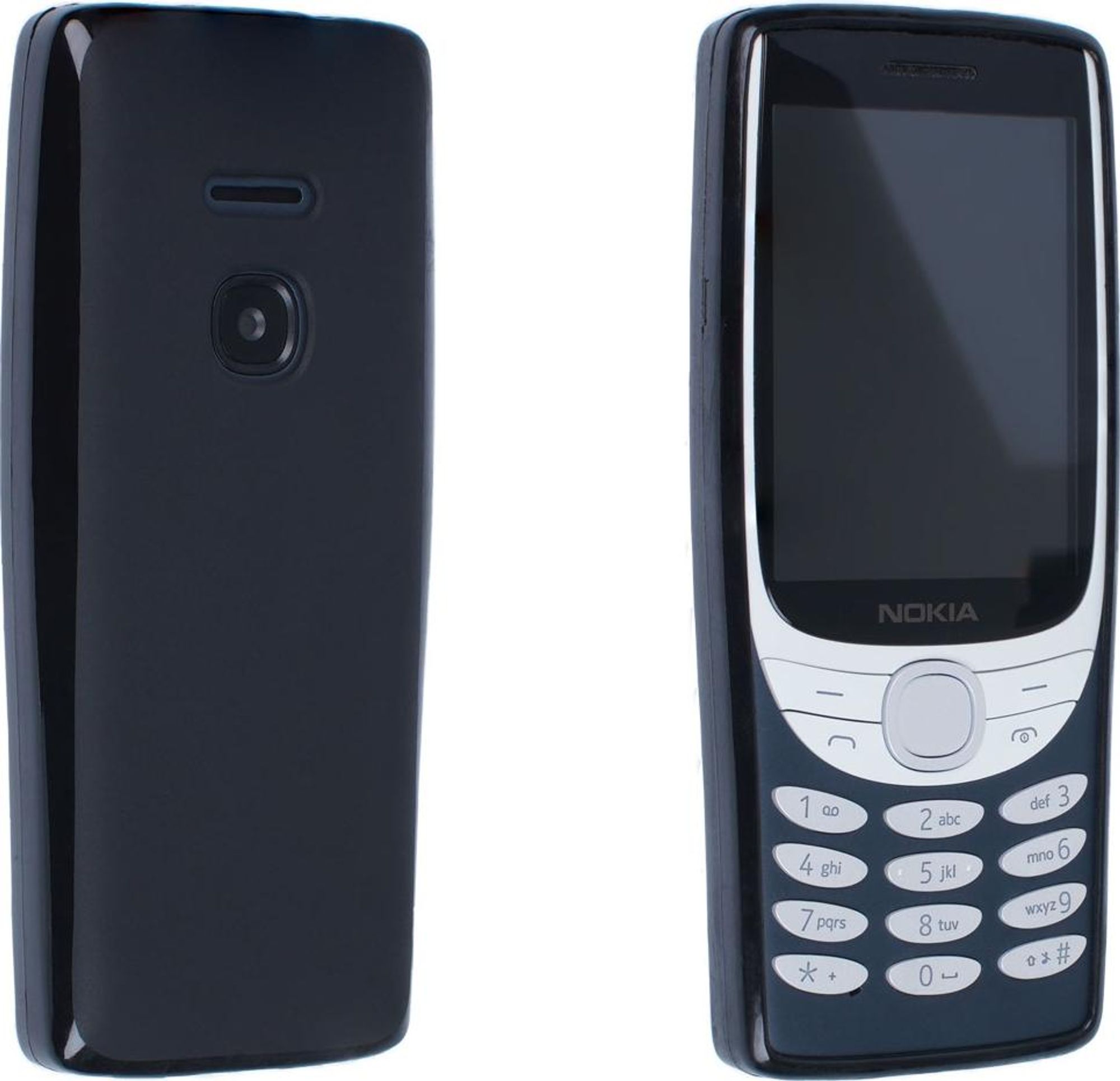 caseroxx Schutz-Hülle TPU-Hülle kompatibel mit Nokia 8210 4G, Gummi Handy Tasche schwarz Bild 4