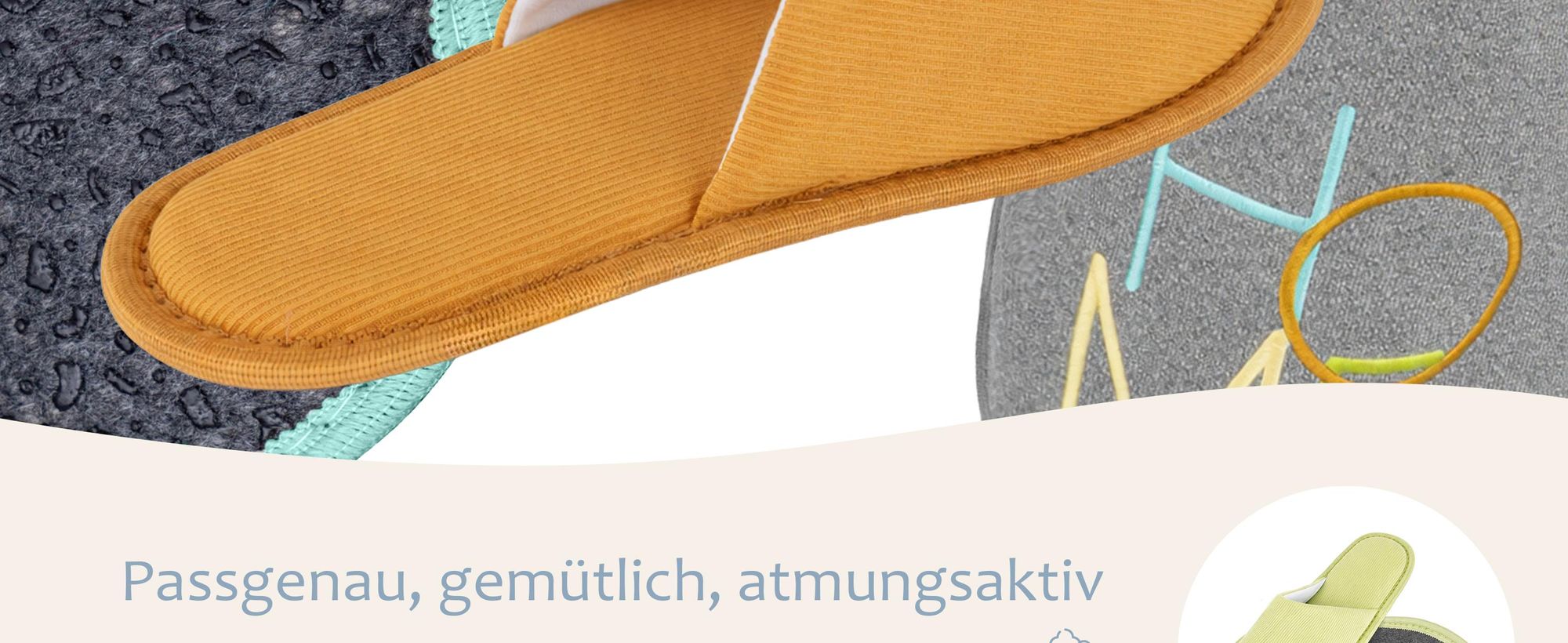 ONVAYA® Premium Gästehausschuhe Set Waschbare Gästepantoffeln Rutschfest Hausschuhe Guest Slipper Besucherhausschuhe Uni