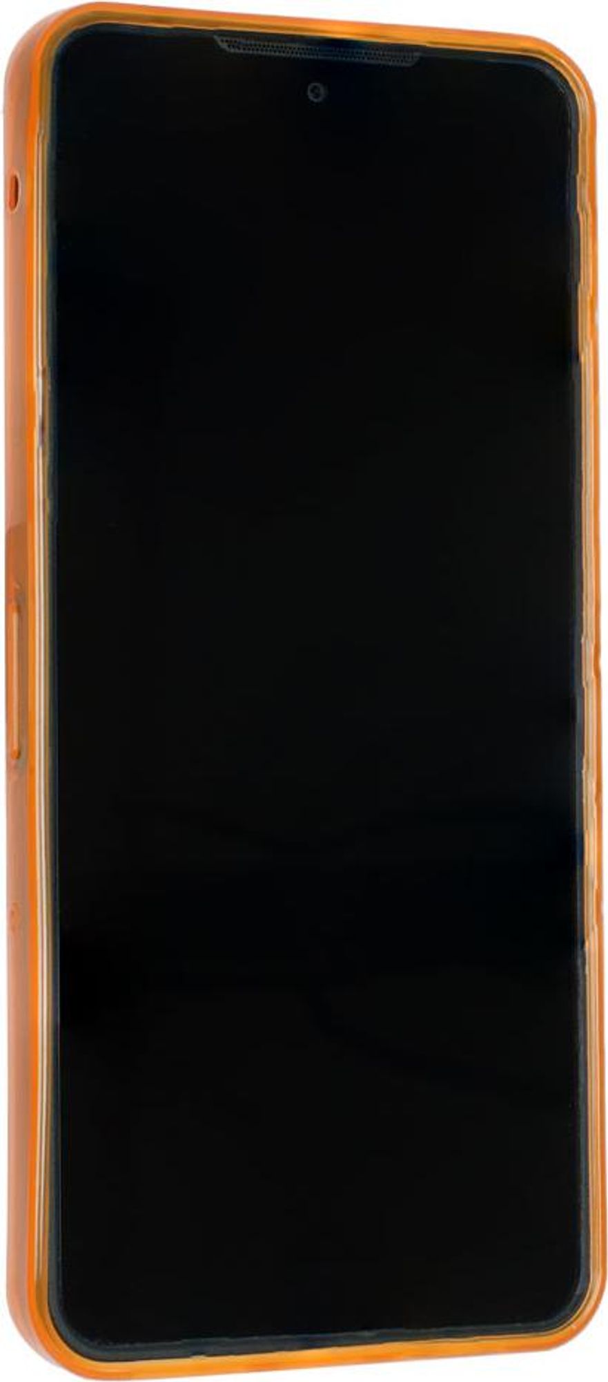caseroxx Schutz-Hülle TPU-Hülle kompatibel mit Cat S75, Gummi Handy Tasche orange Bild 4