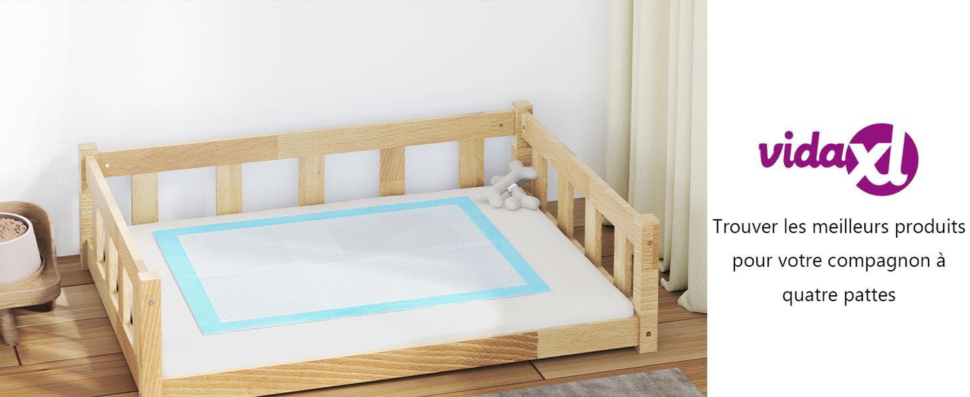 vidaXL Tapis de toilettes pour chiens 400 pcs. 45×33 cm non-tissé