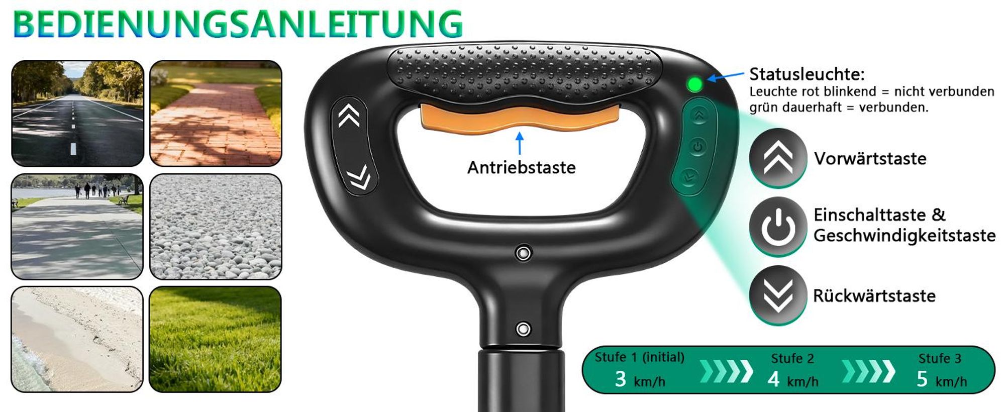 Elektrokarre Bollerwagen 280L 120KG mit 50W bürstenlosem Motor Belastbar Gartenwagen mit 4.0AH Akku, 3 Gang, kompatibel mit Makita 14.4V, Schwarz