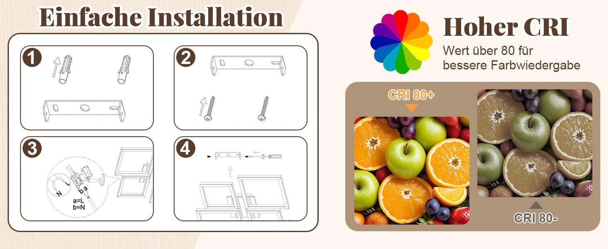 ZMH LED Deckenleuchte Deckenlampe Schlafzimmer 32W Küchenlampe Schwarz Wohnzimmerlampe Flur Flurlampe  in Holzoptik Deckenbeleuchtung für Wohnzimmer